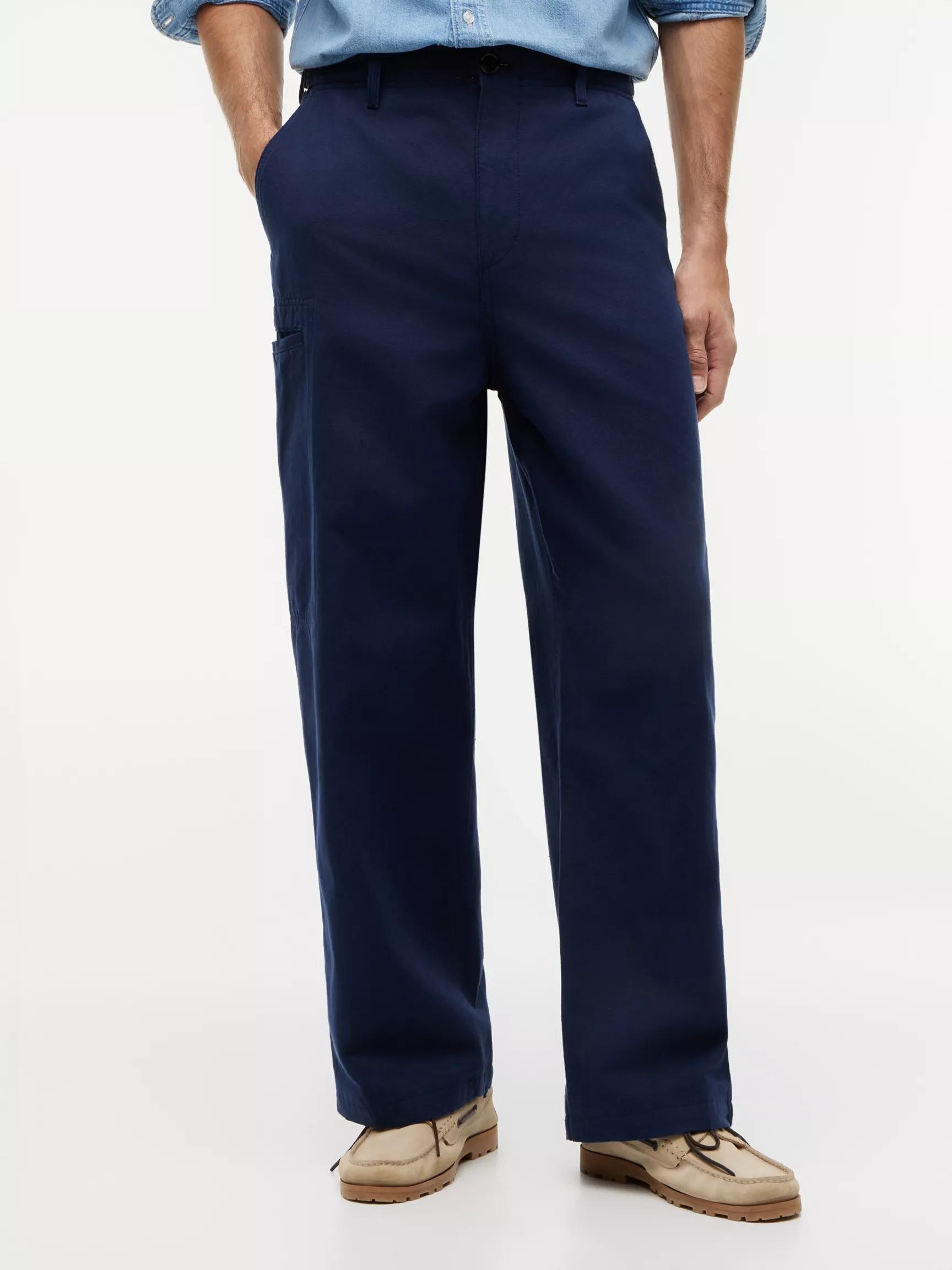 Cotton-Linen Blend Utility Chino by TOMMY HILFIGER