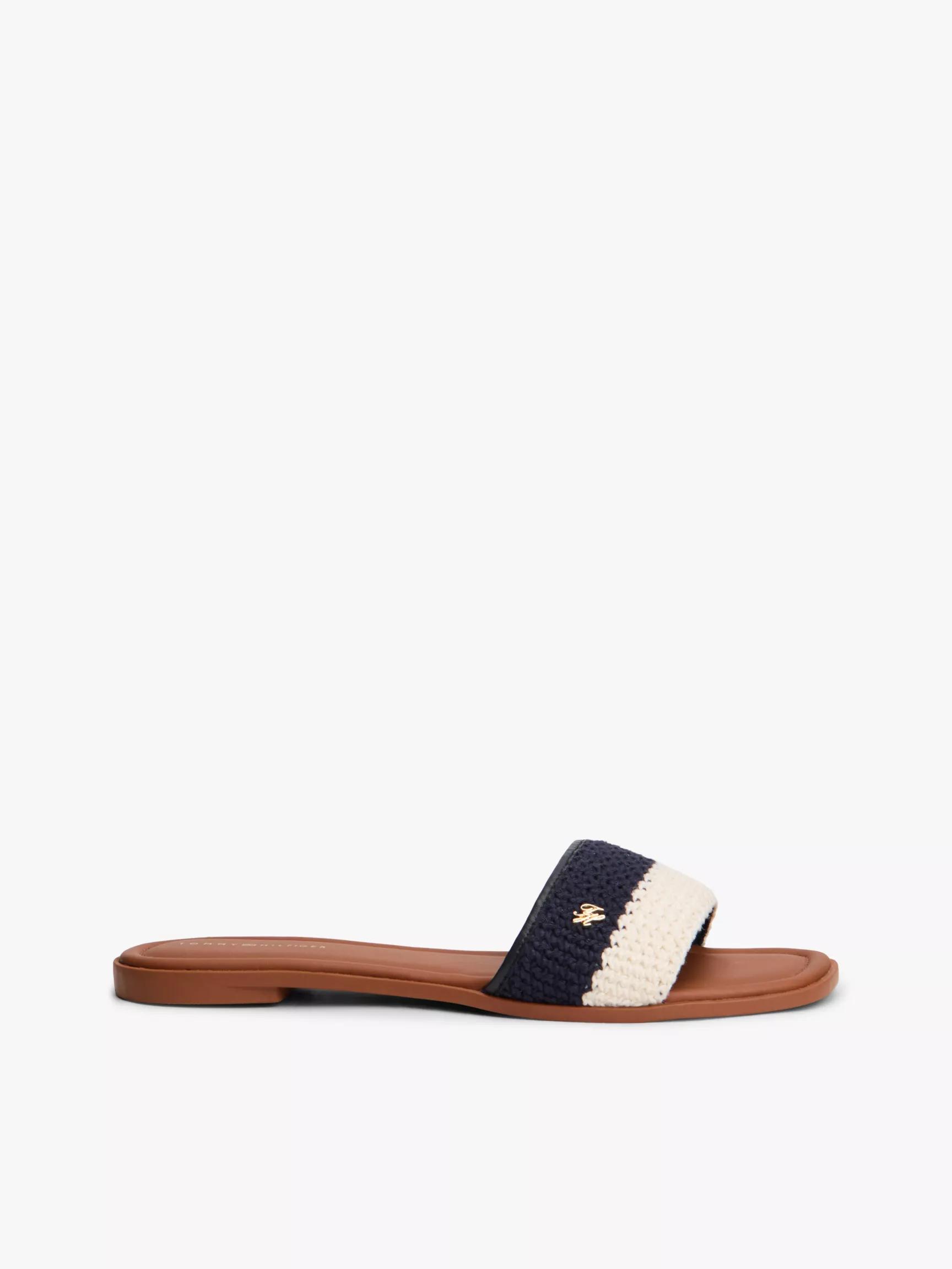 Crochet Slide Sandal by TOMMY HILFIGER