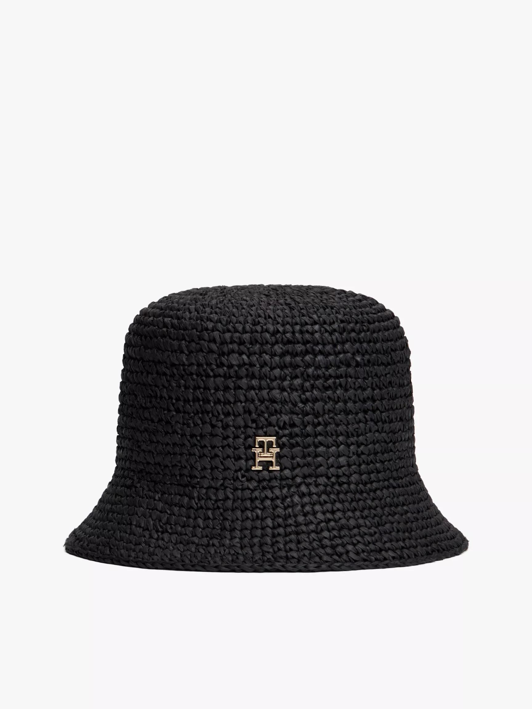 Crocheted Raffia Bucket Hat by TOMMY HILFIGER