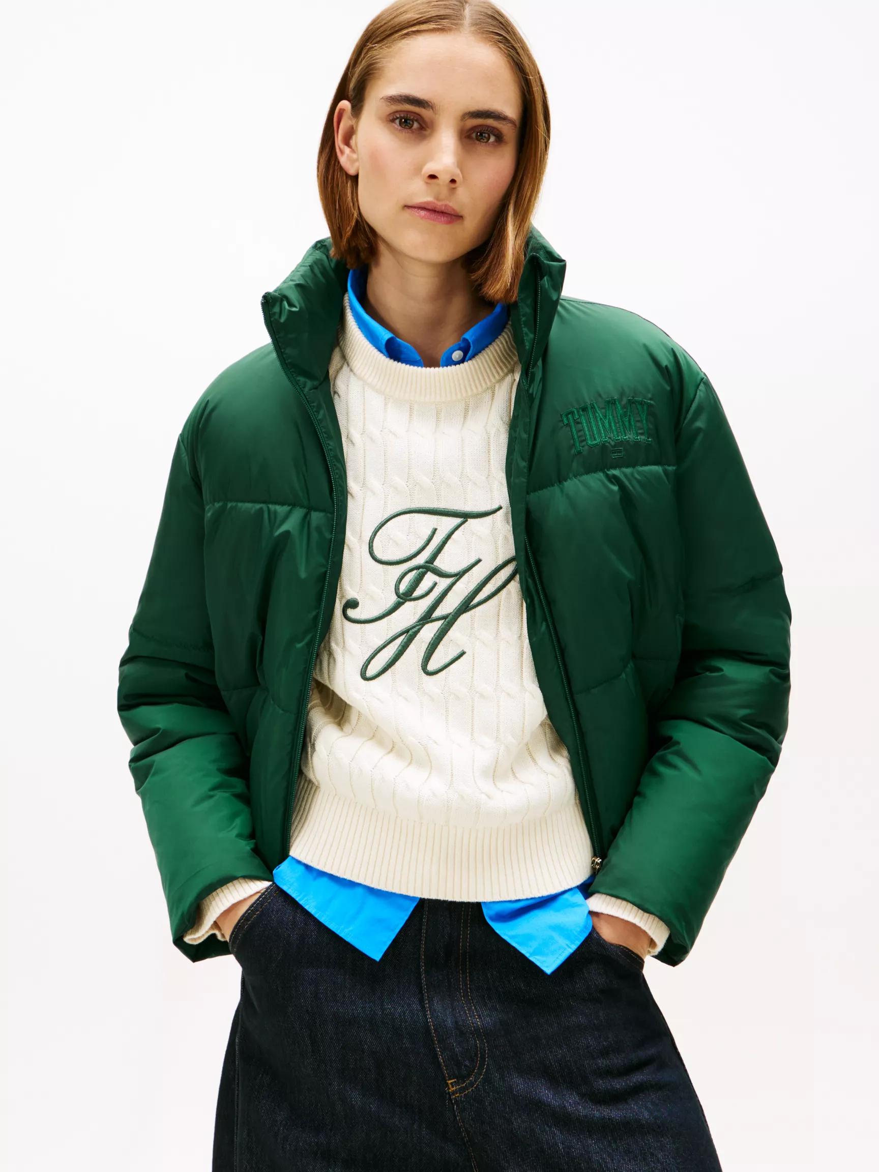 Cropped Puffer Jacket by TOMMY HILFIGER