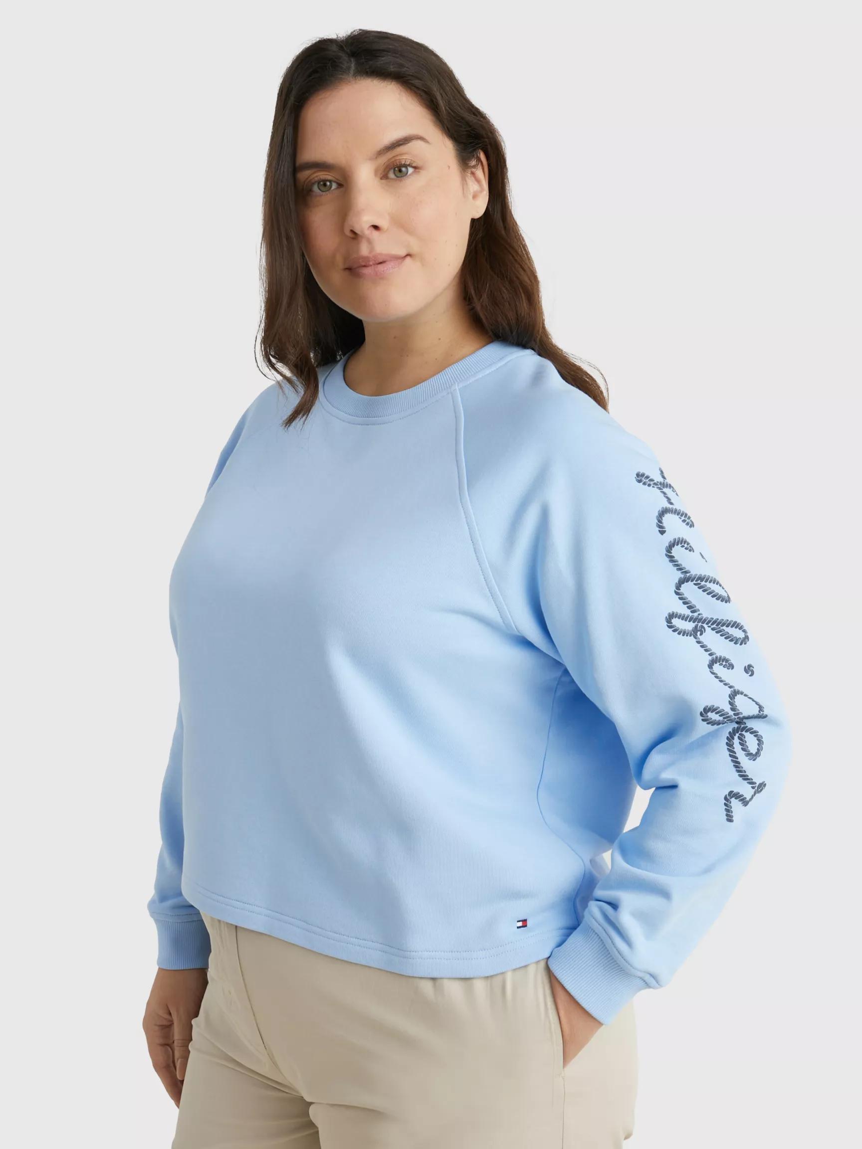 Curve Rope Logo Sweatshirt by TOMMY HILFIGER