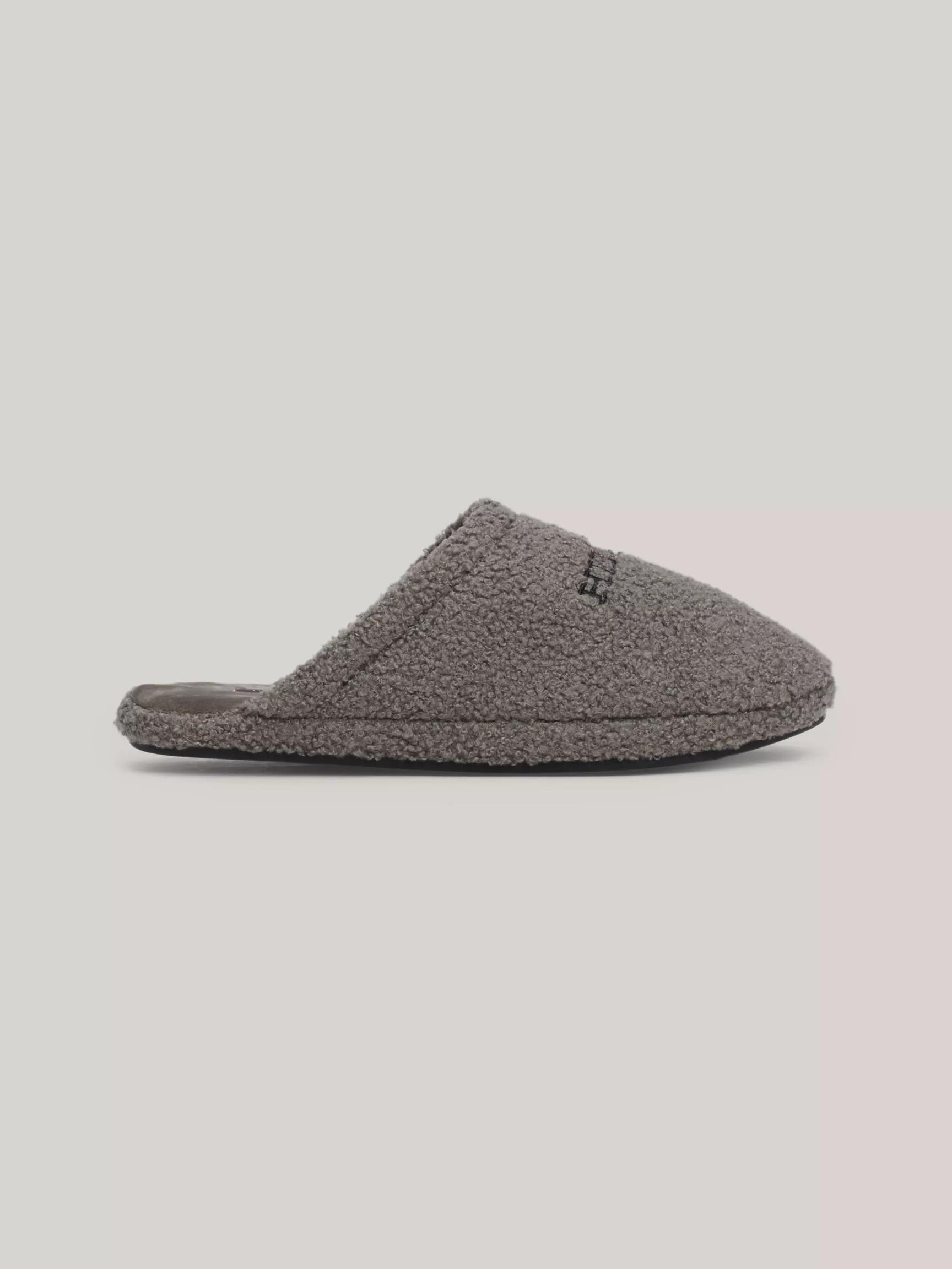 Embroidered Logo Fleece Slipper by TOMMY HILFIGER