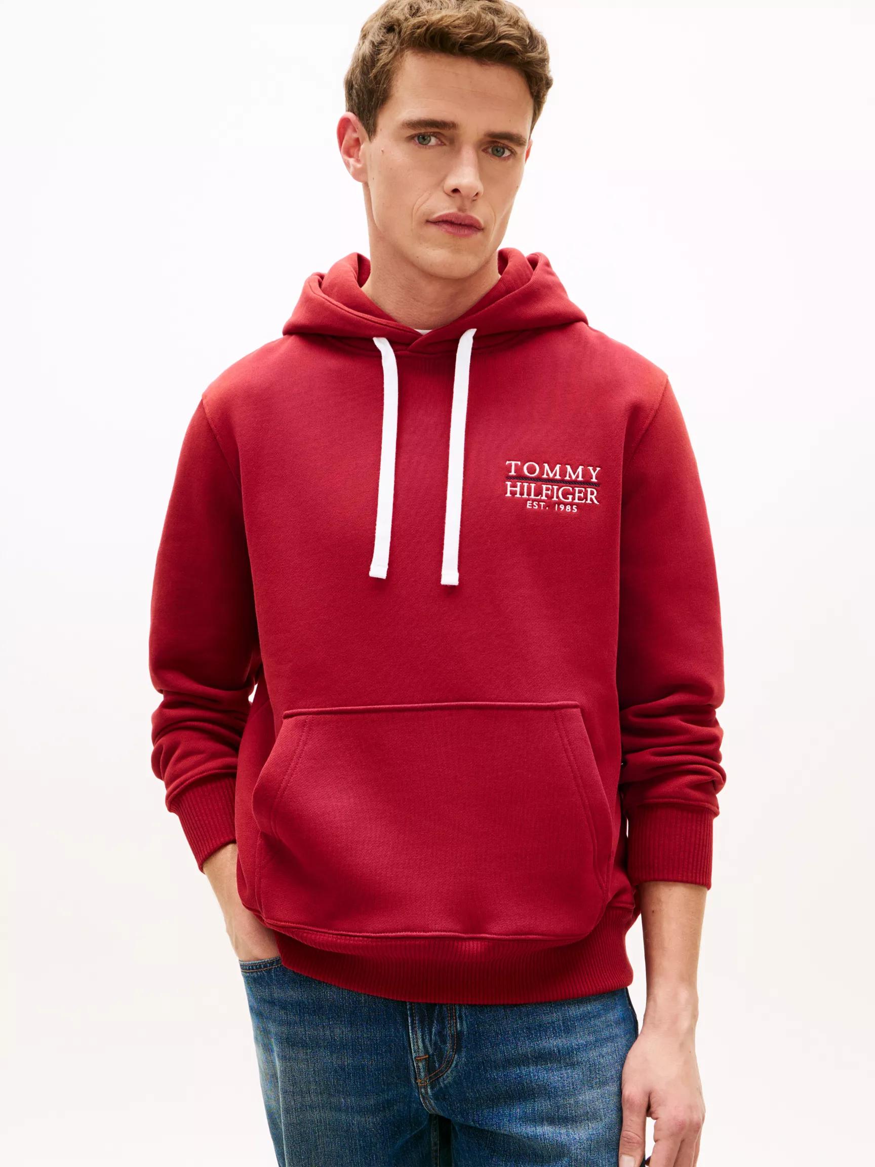 Embroidered Monotype Logo Hoodie by TOMMY HILFIGER