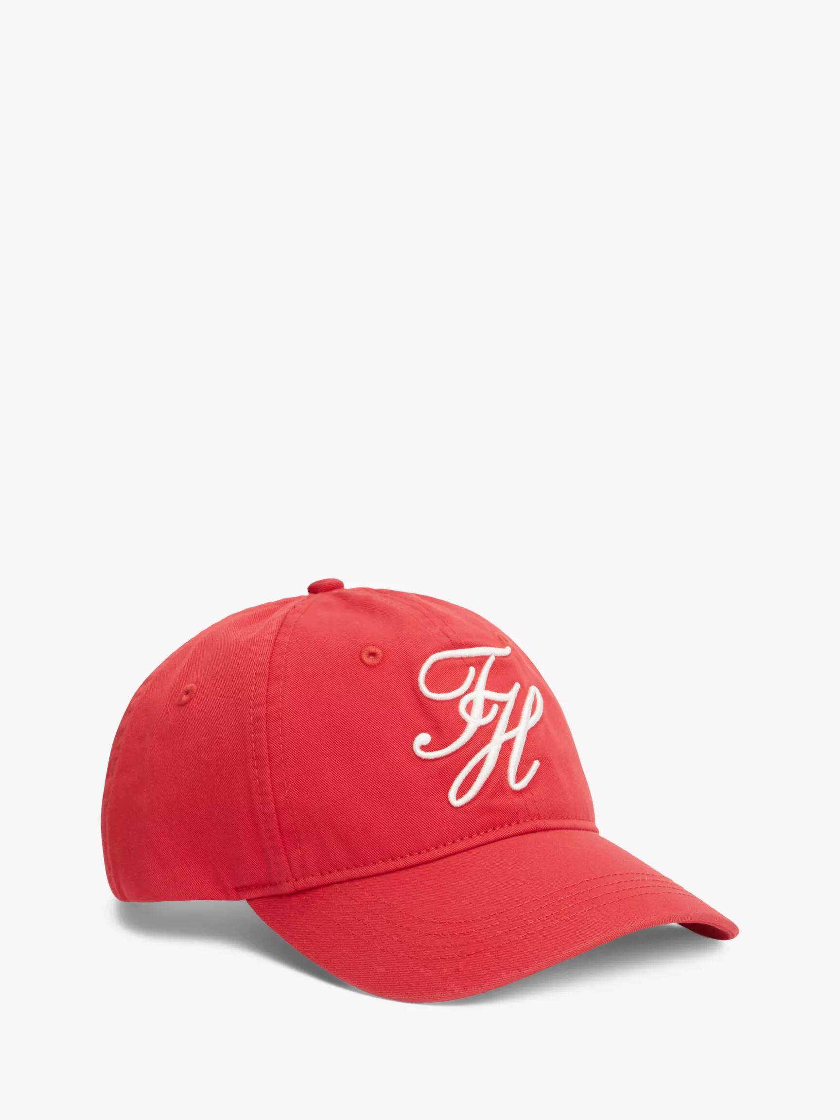 Embroidered Script Monogram Baseball Cap by TOMMY HILFIGER