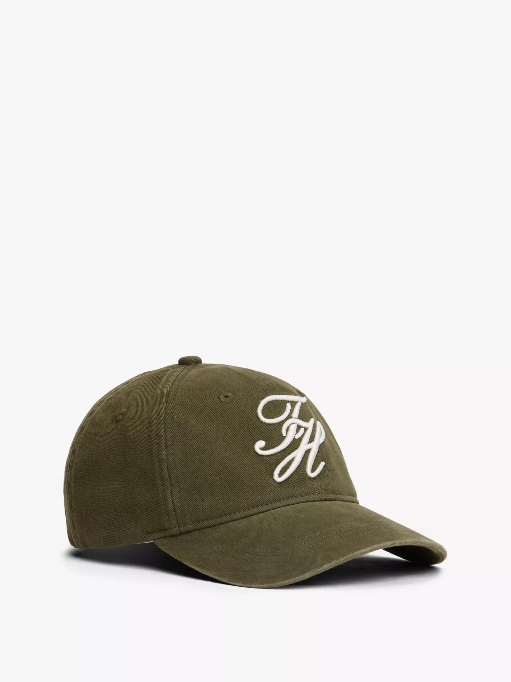 Embroidered Script Monogram Baseball Cap by undefined