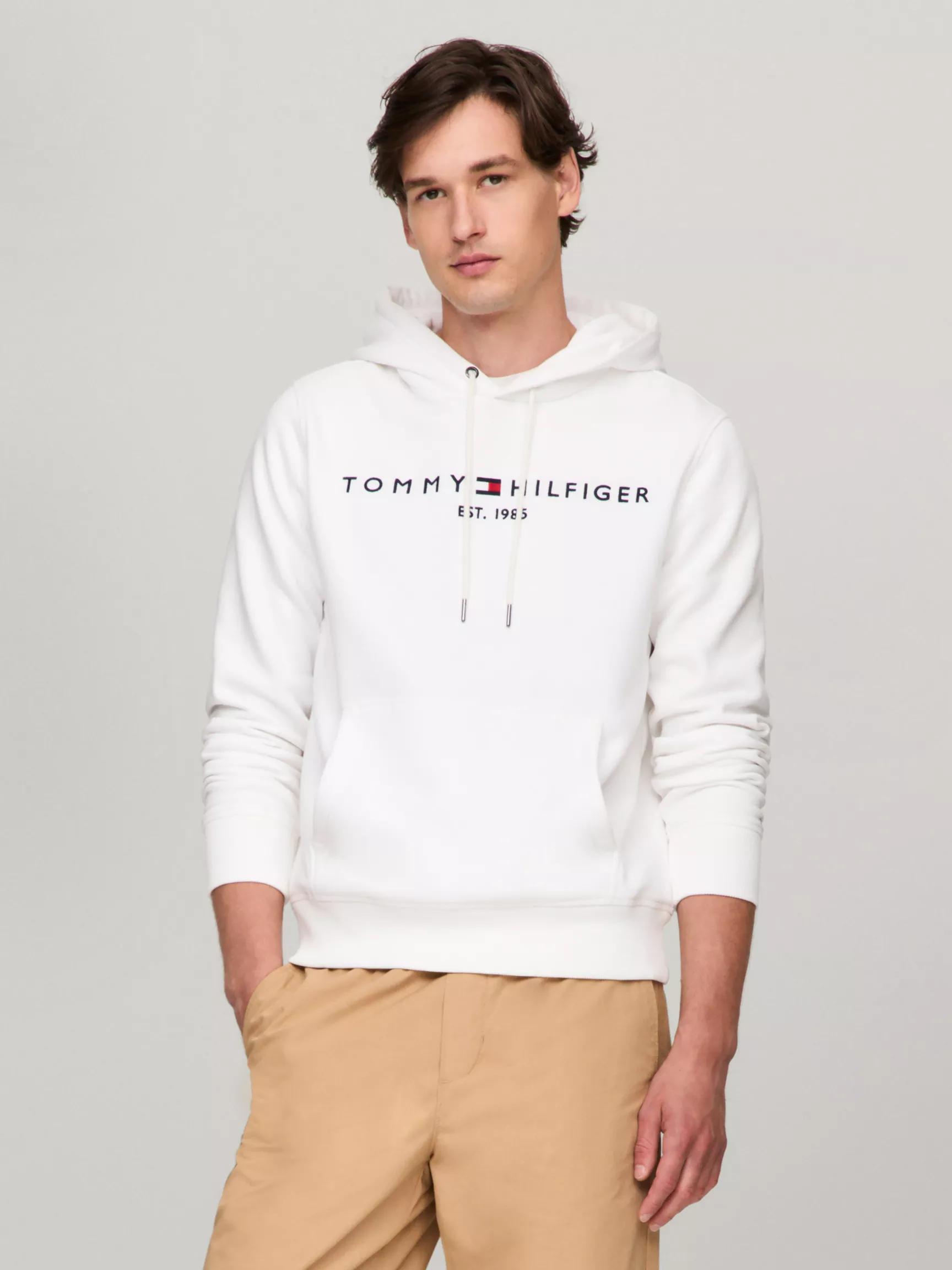 Embroidered Tommy Logo Hoodie by TOMMY HILFIGER