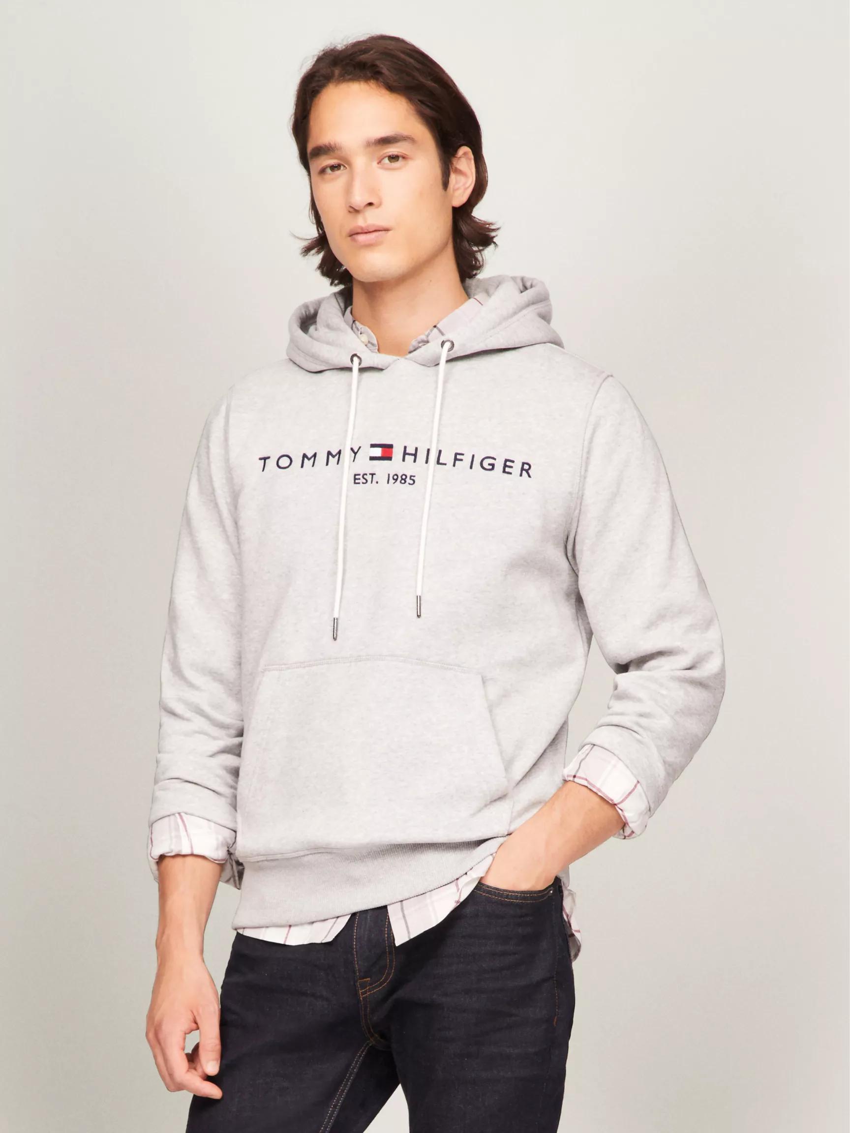 Embroidered Tommy Logo Hoodie by TOMMY HILFIGER