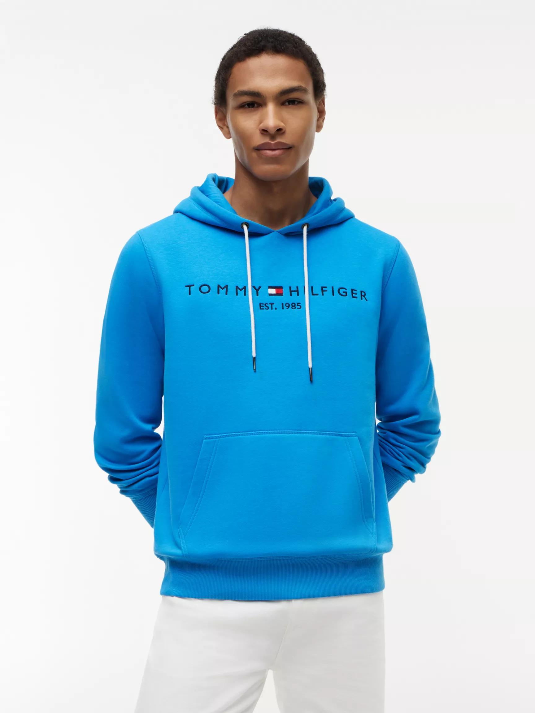 Embroidered Tommy Logo Hoodie by TOMMY HILFIGER