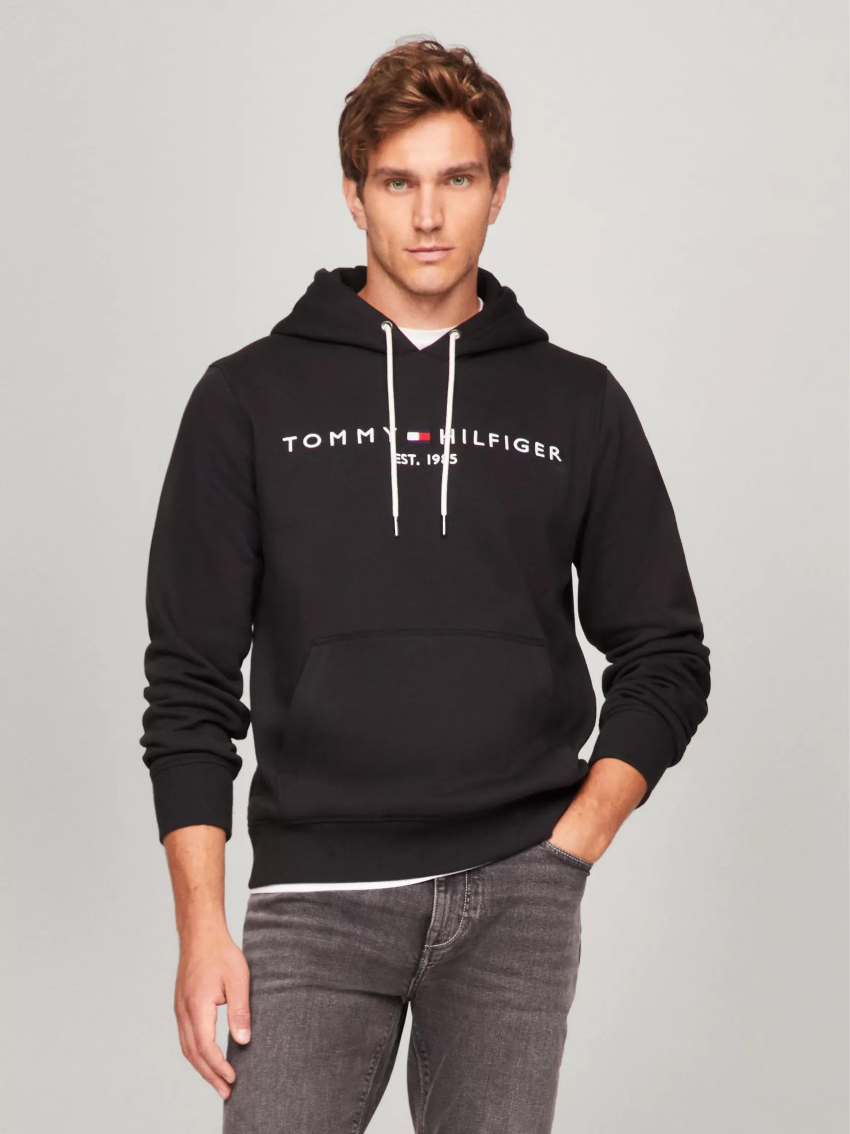Embroidered Tommy Logo Hoodie by TOMMY HILFIGER
