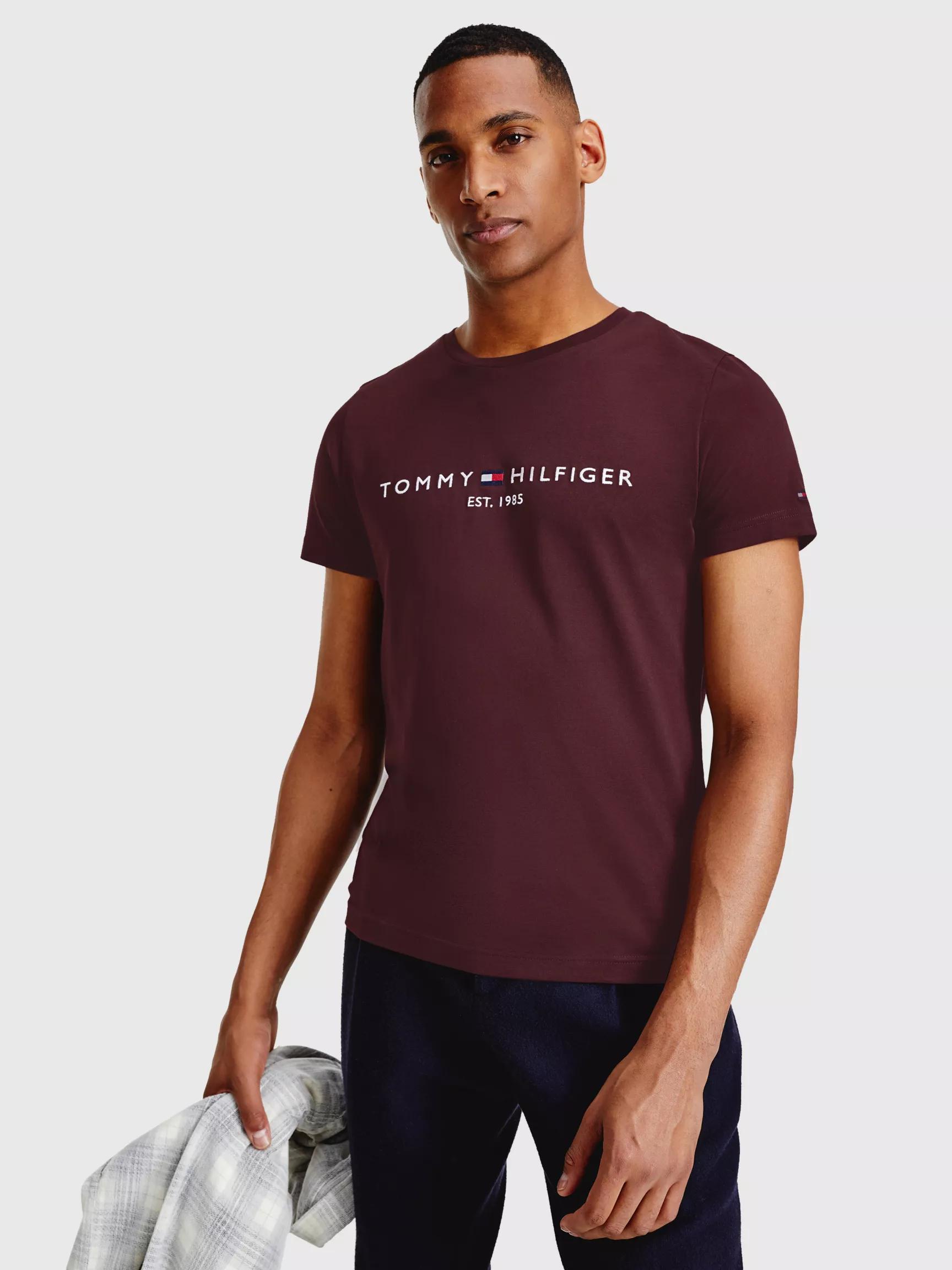 Embroidered Tommy Logo T-Shirt by TOMMY HILFIGER