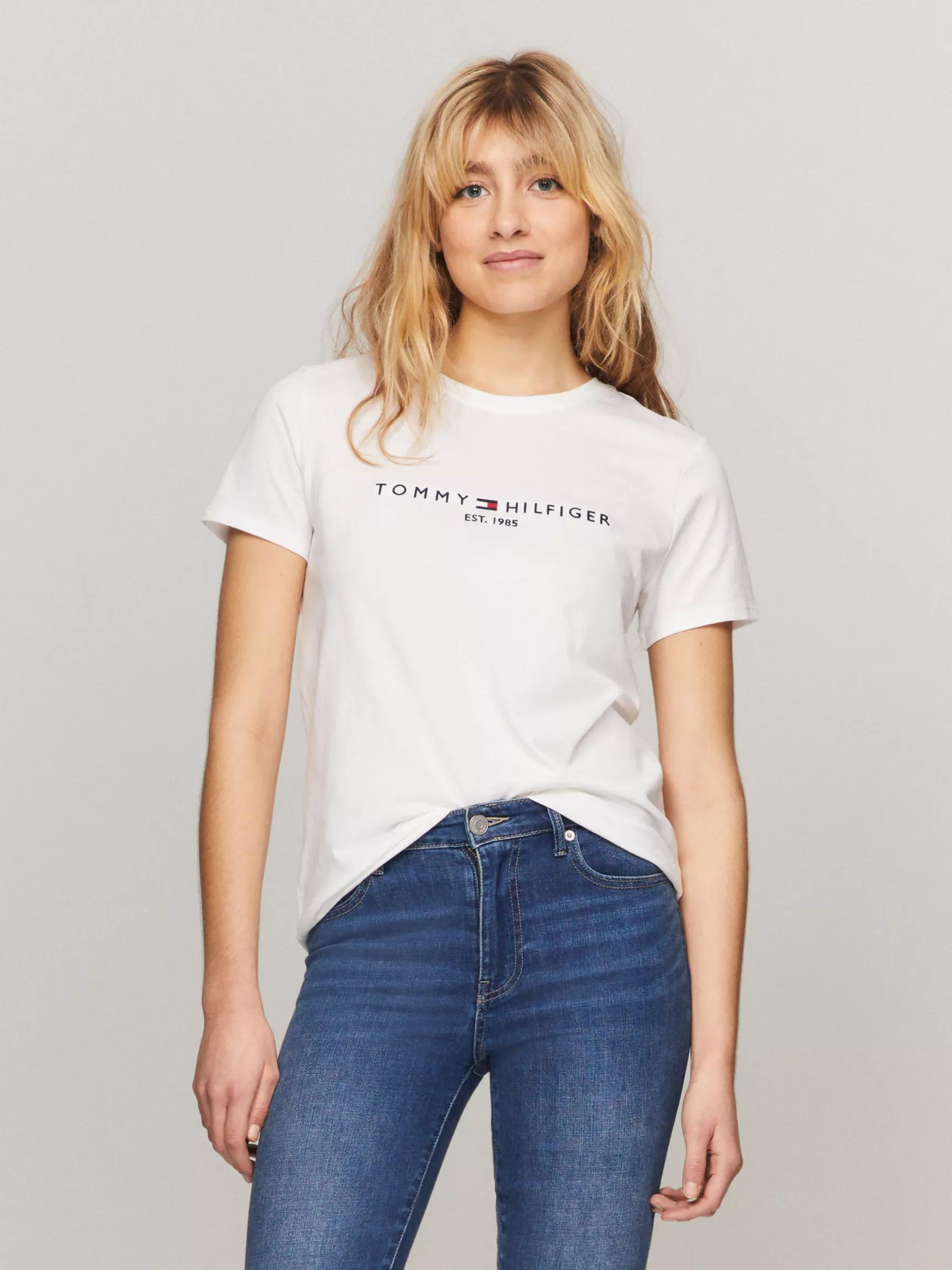 Embroidered Tommy Logo T-Shirt by undefined