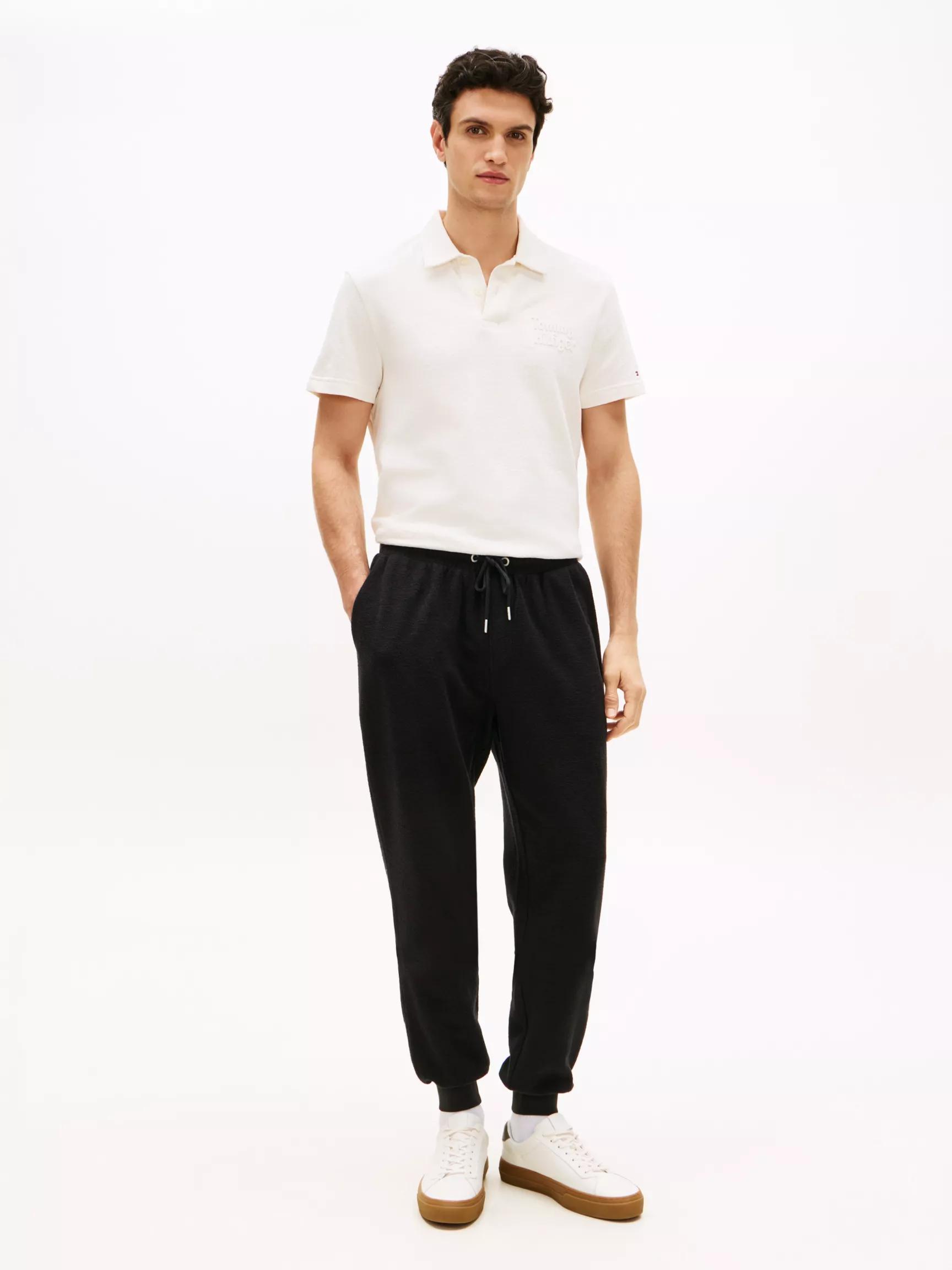 Embroidered Tonal Logo Terry Sweatpant by TOMMY HILFIGER