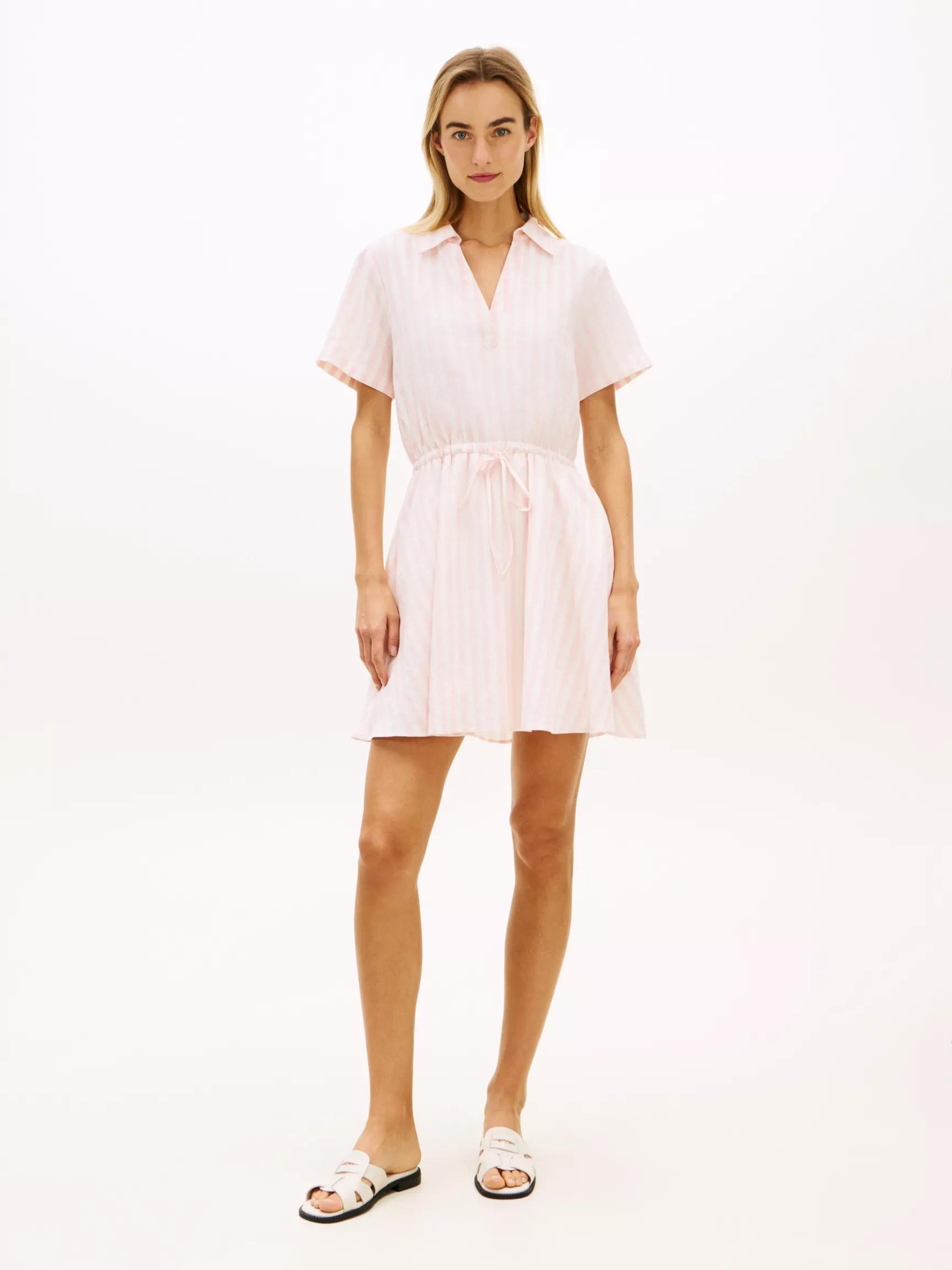Essential Striped Linen-Blend Dress by TOMMY HILFIGER