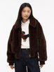 Faux Shearling Ivy Jacket by TOMMY HILFIGER Faux Shearling Ivy Jacket by TOMMY HILFIGER