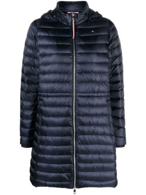 Feminine low down coat by TOMMY HILFIGER