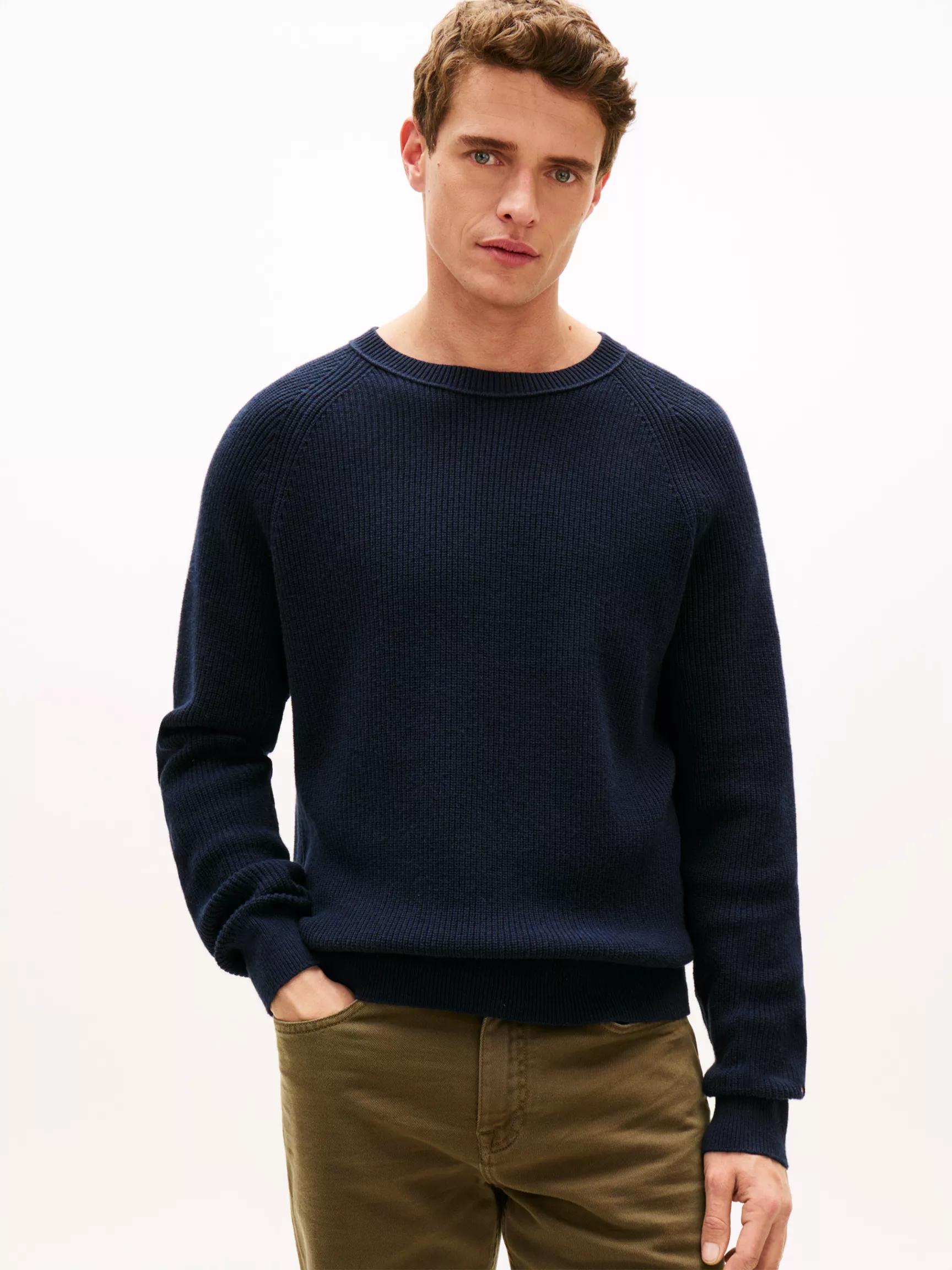 Fisherman Knit Crewneck Sweater by TOMMY HILFIGER