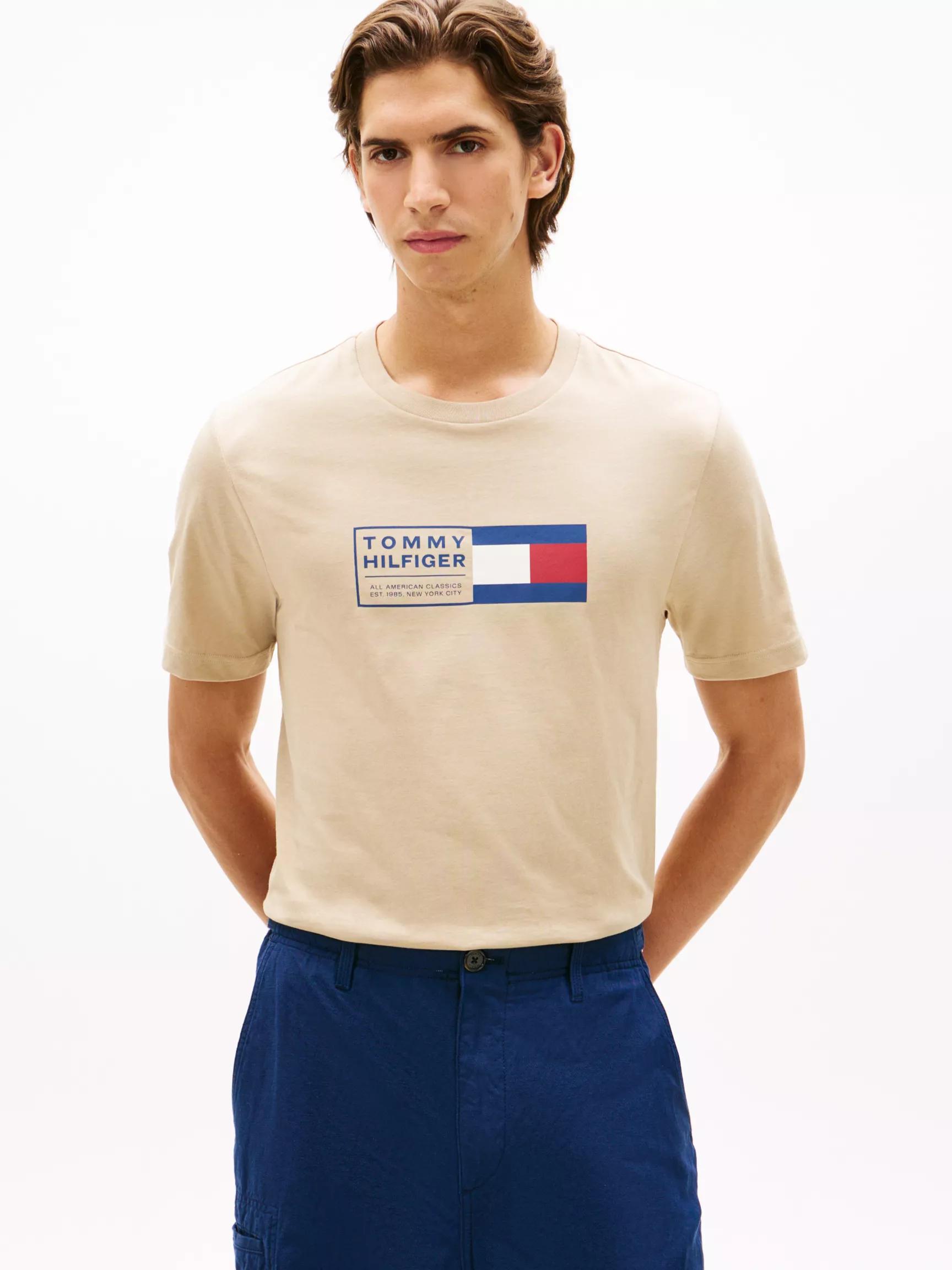 Flag Box Logo T-Shirt by TOMMY HILFIGER