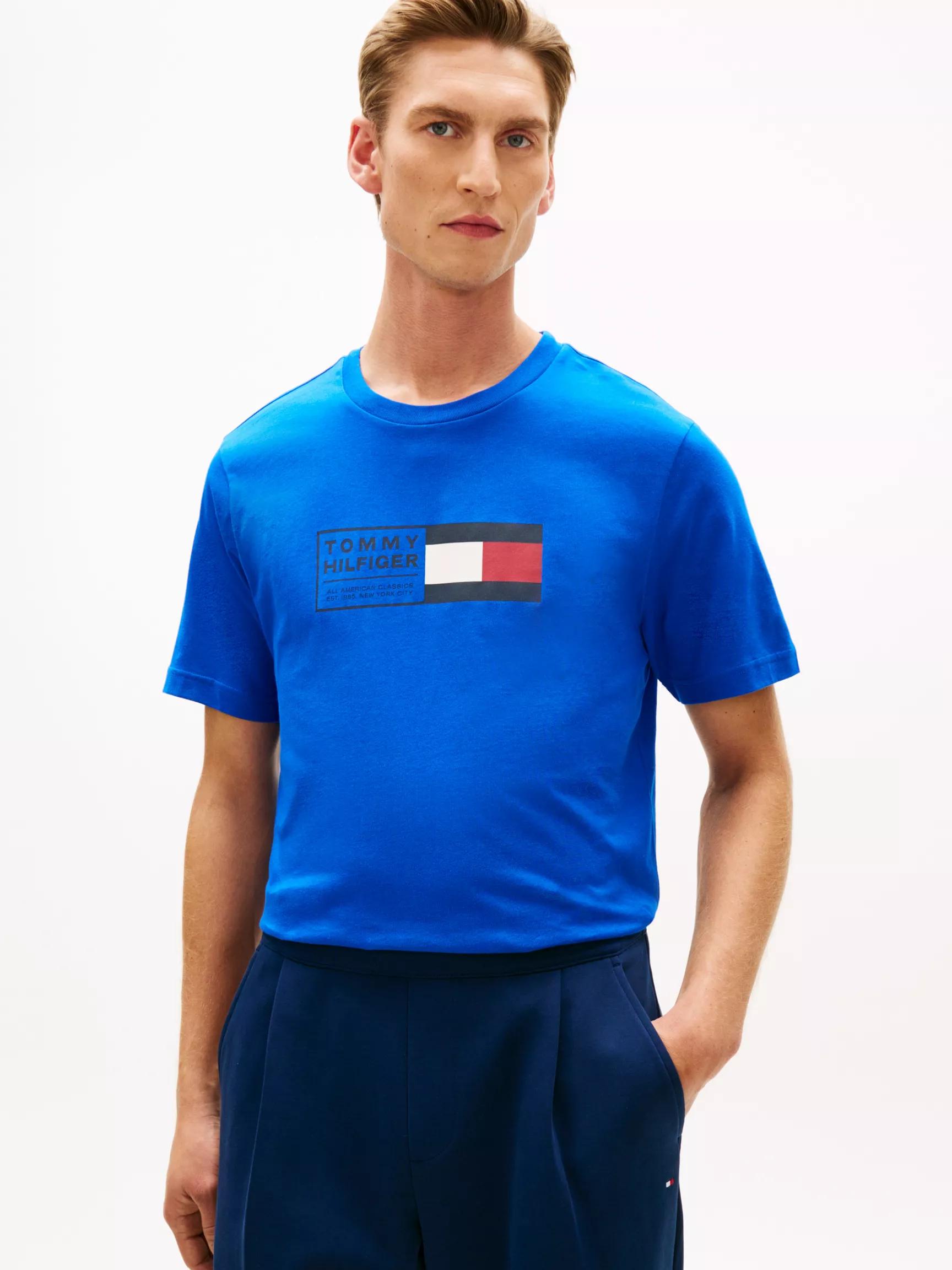 Flag Box Logo T-Shirt by TOMMY HILFIGER