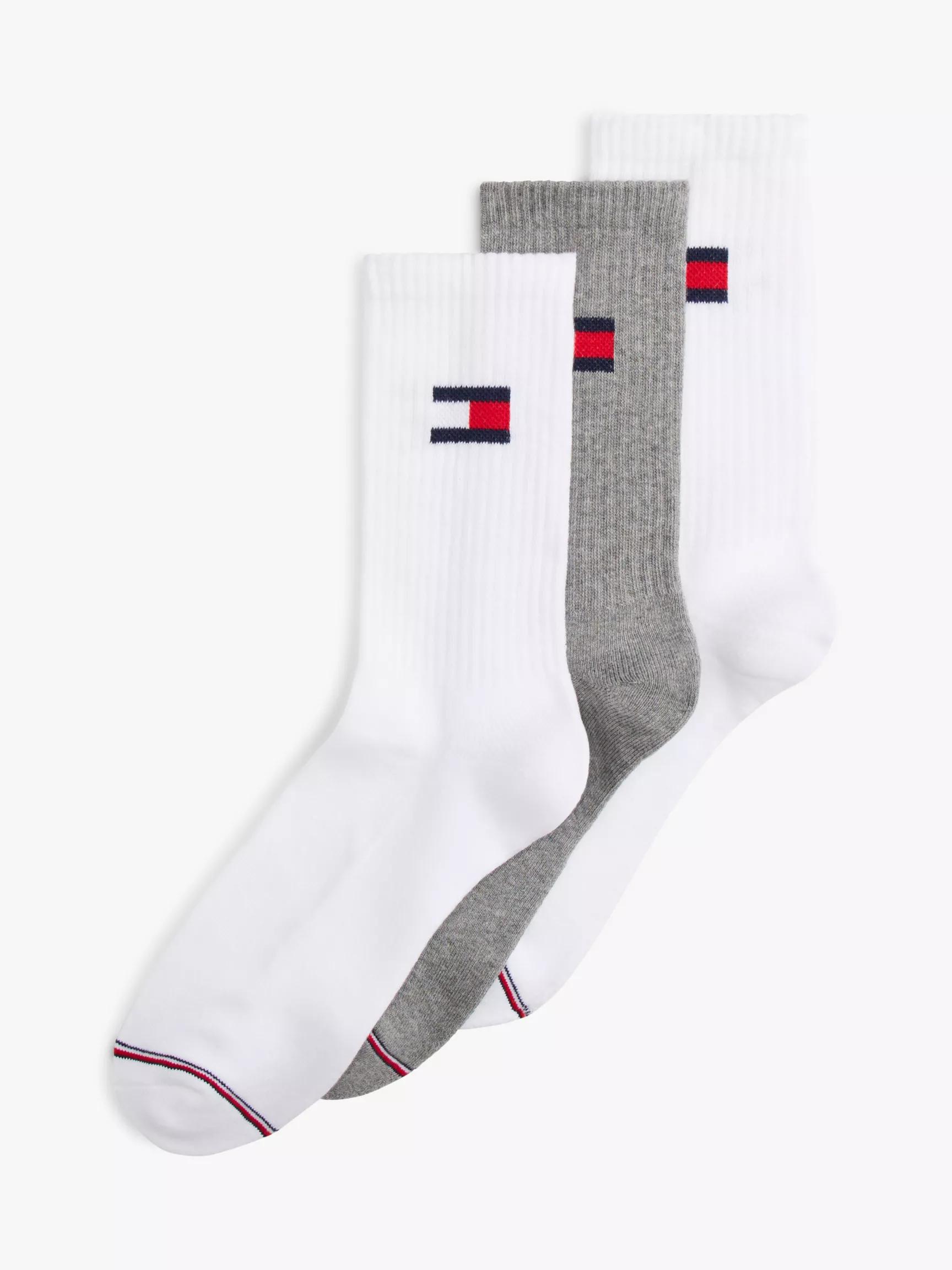 Flag Logo Sport Crew Sock 3-Pack by TOMMY HILFIGER