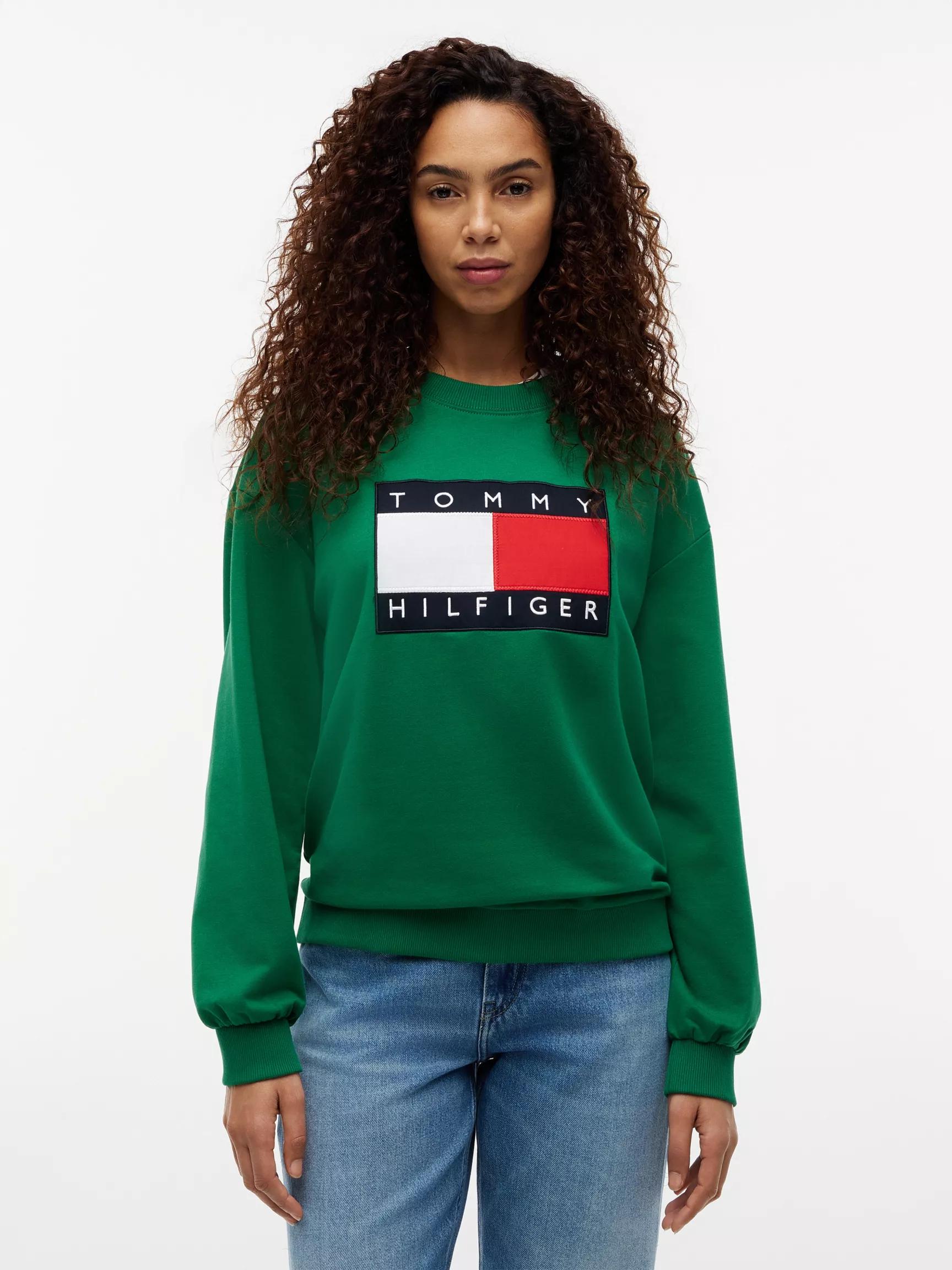 Flag Logo Sweatshirt by undefined