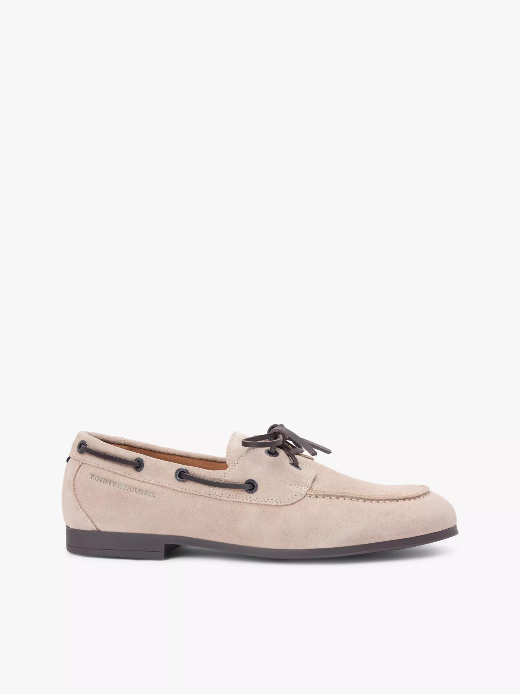 Flexible Suede Boat Shoe by TOMMY HILFIGER