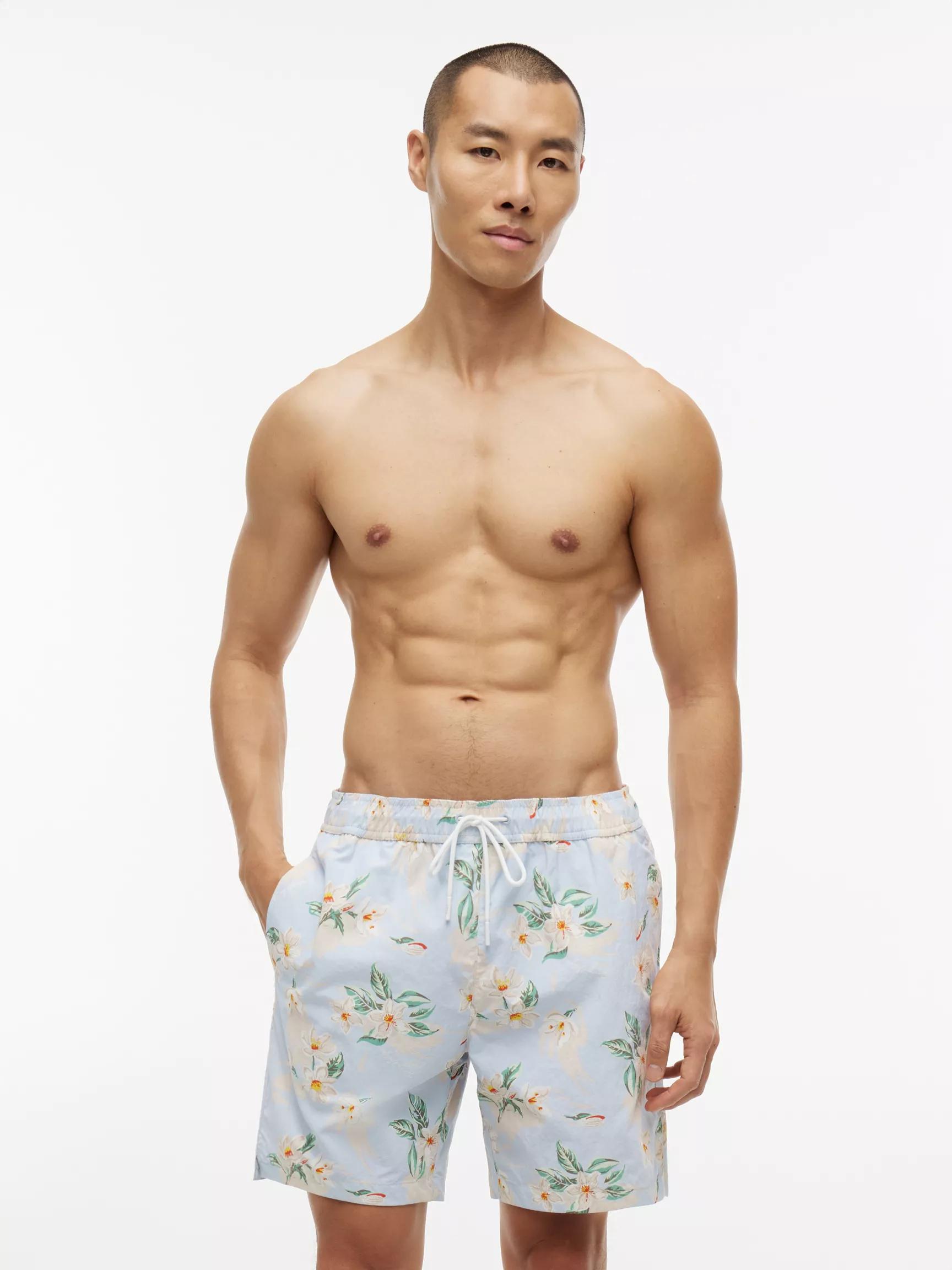 Floral Print 7" Swim Trunk by TOMMY HILFIGER