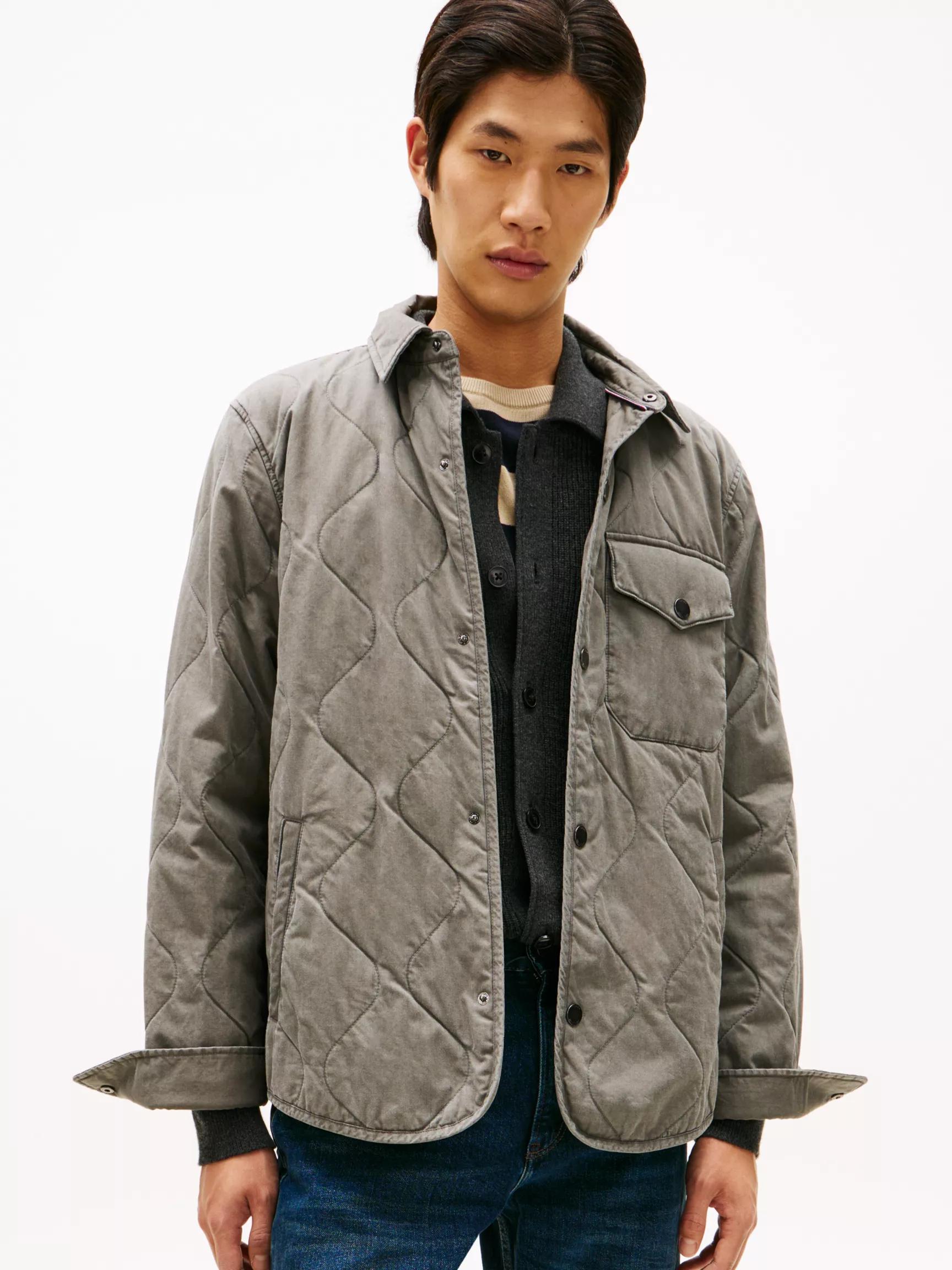 Garment-Dyed Lightweight Quilted Jacket by TOMMY HILFIGER