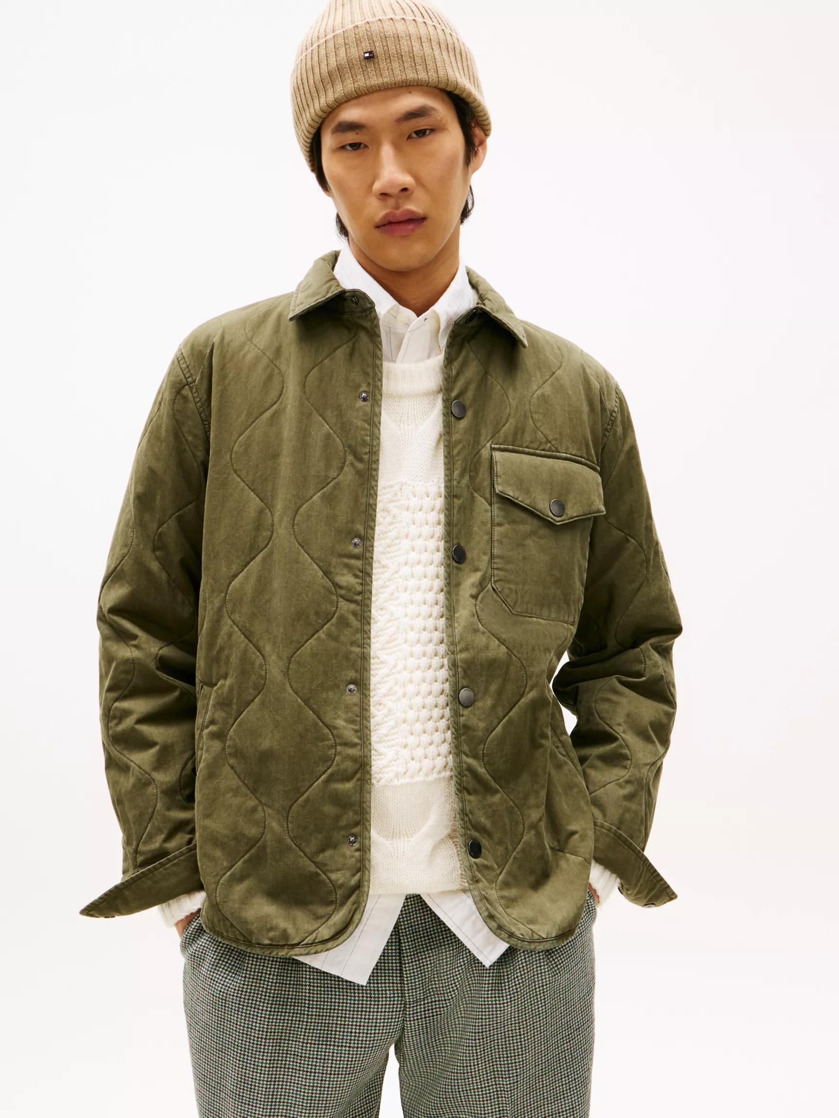 Garment-Dyed Lightweight Quilted Jacket by TOMMY HILFIGER