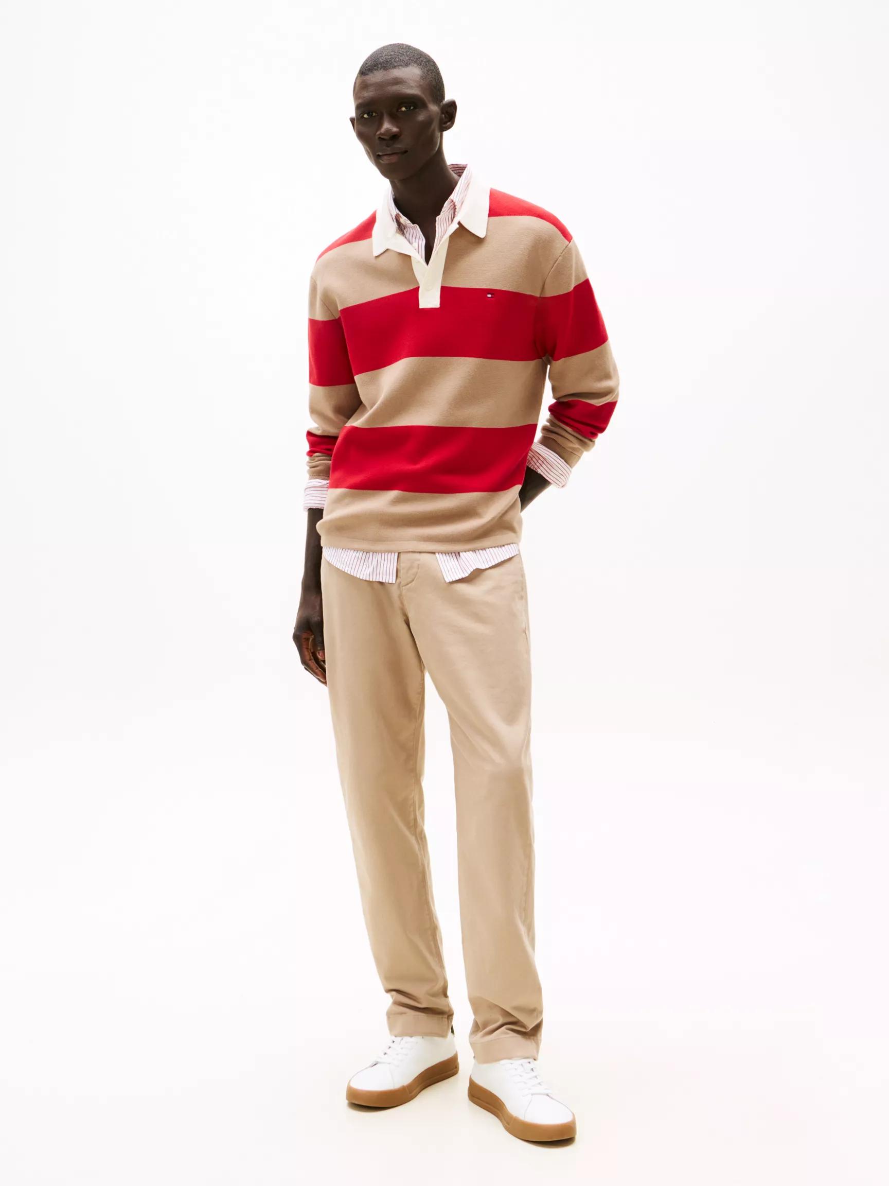 Garment-Dyed Relaxed Tapered Knit Pant by TOMMY HILFIGER