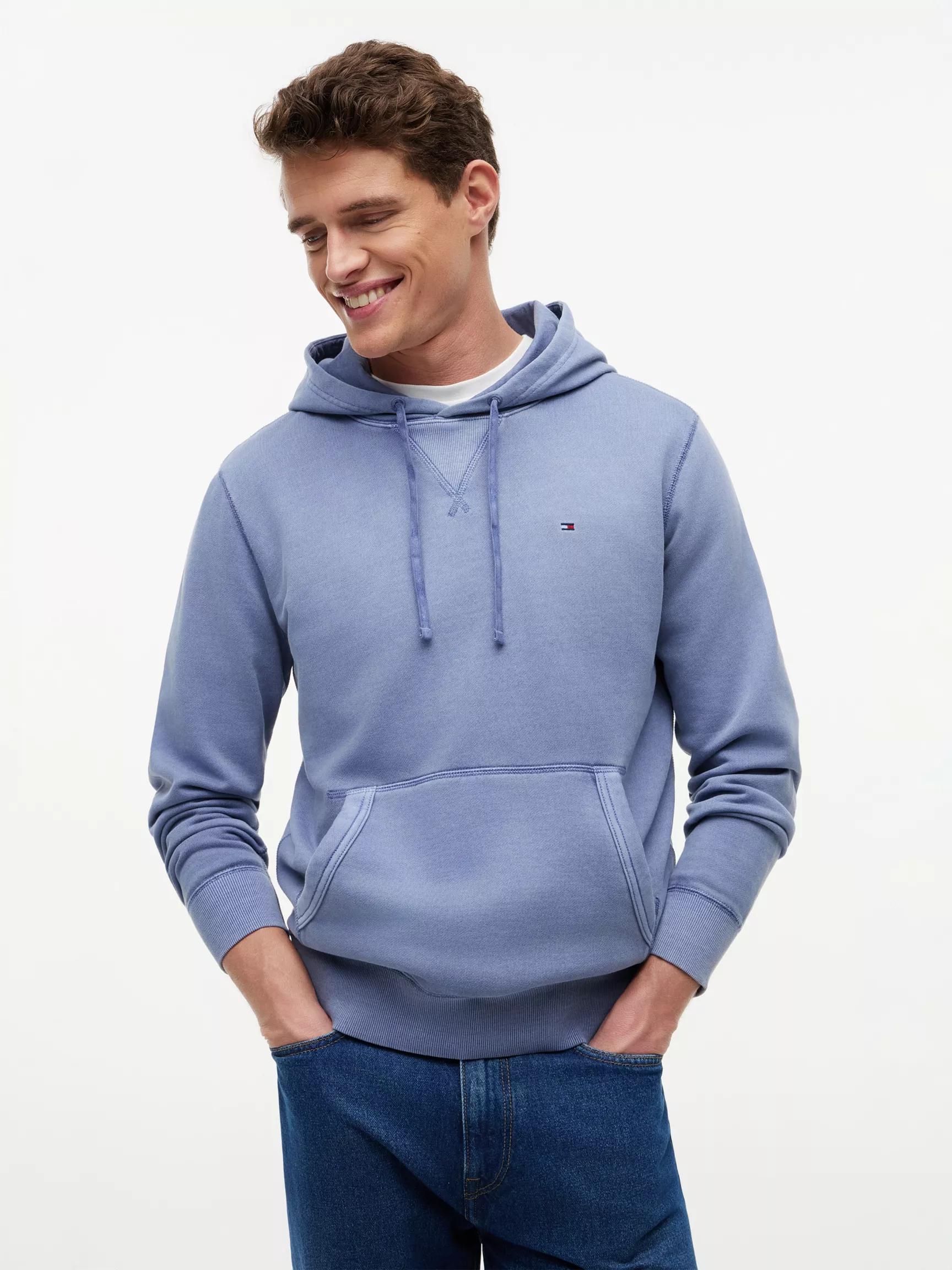 Garment-Washed Terry Hoodie by TOMMY HILFIGER