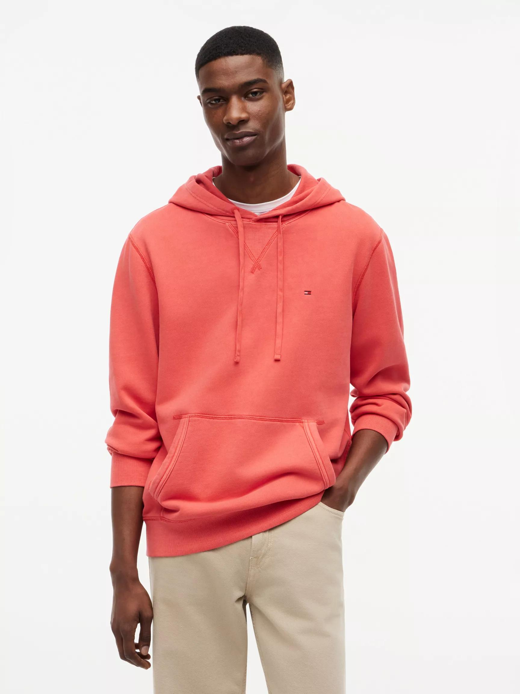 Garment-Washed Terry Hoodie by TOMMY HILFIGER