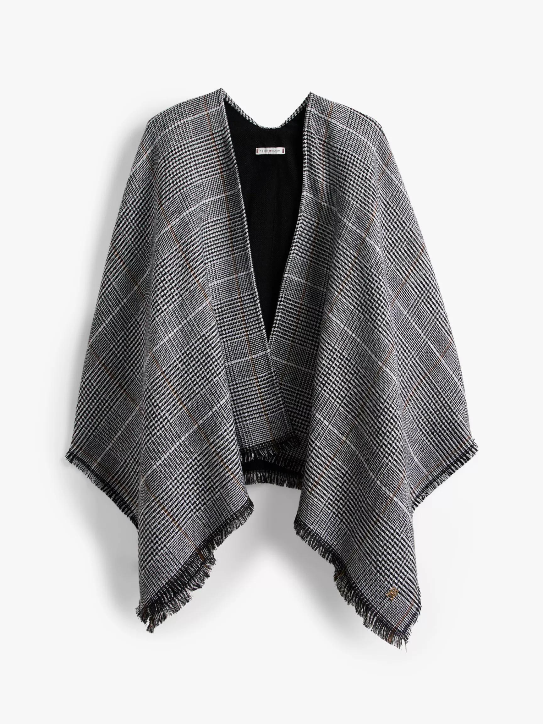 Glen Plaid Houndstooth Cape by TOMMY HILFIGER