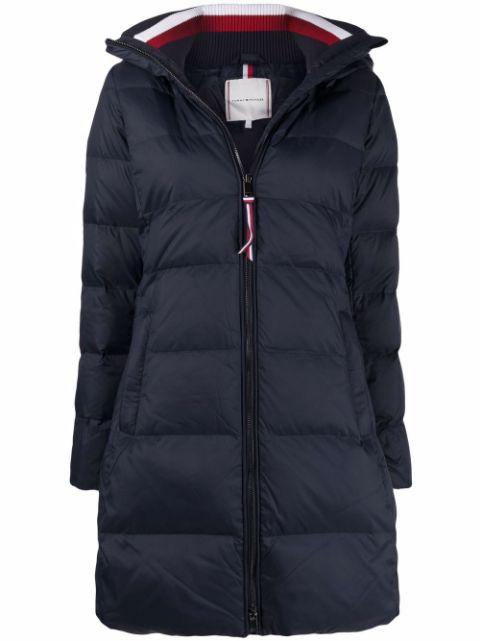 Global Stripe padded down coat by TOMMY HILFIGER
