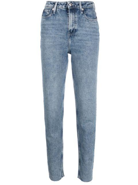Gramercy high-rise tapered jeans by TOMMY HILFIGER