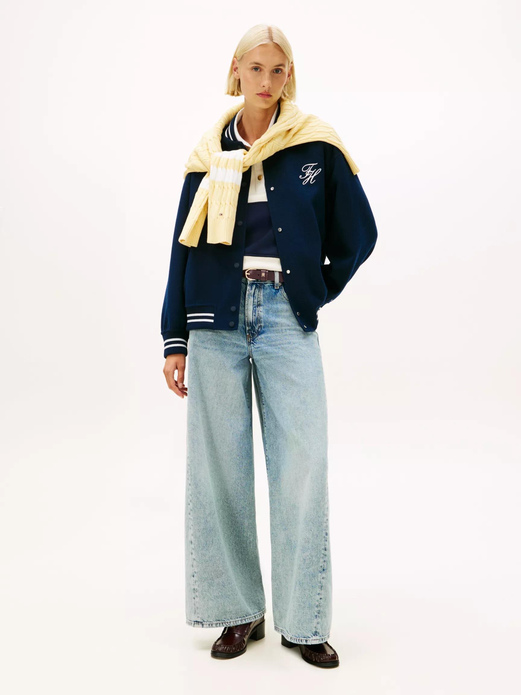 High-Rise Wide Leg Jean by TOMMY HILFIGER