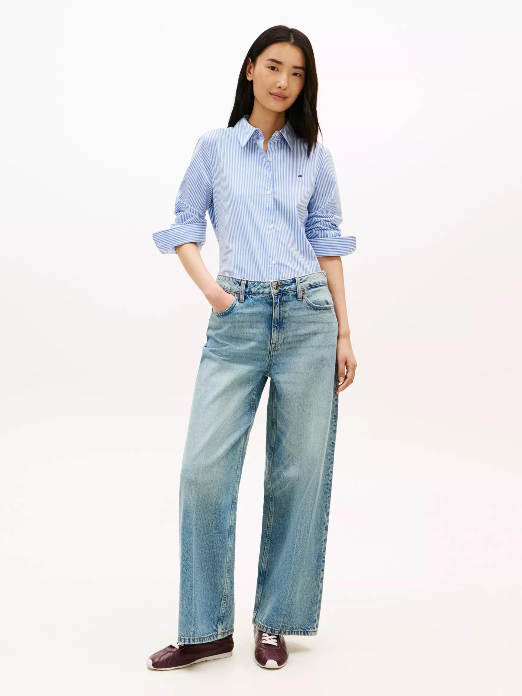 High-Rise Wide Leg Jean by TOMMY HILFIGER