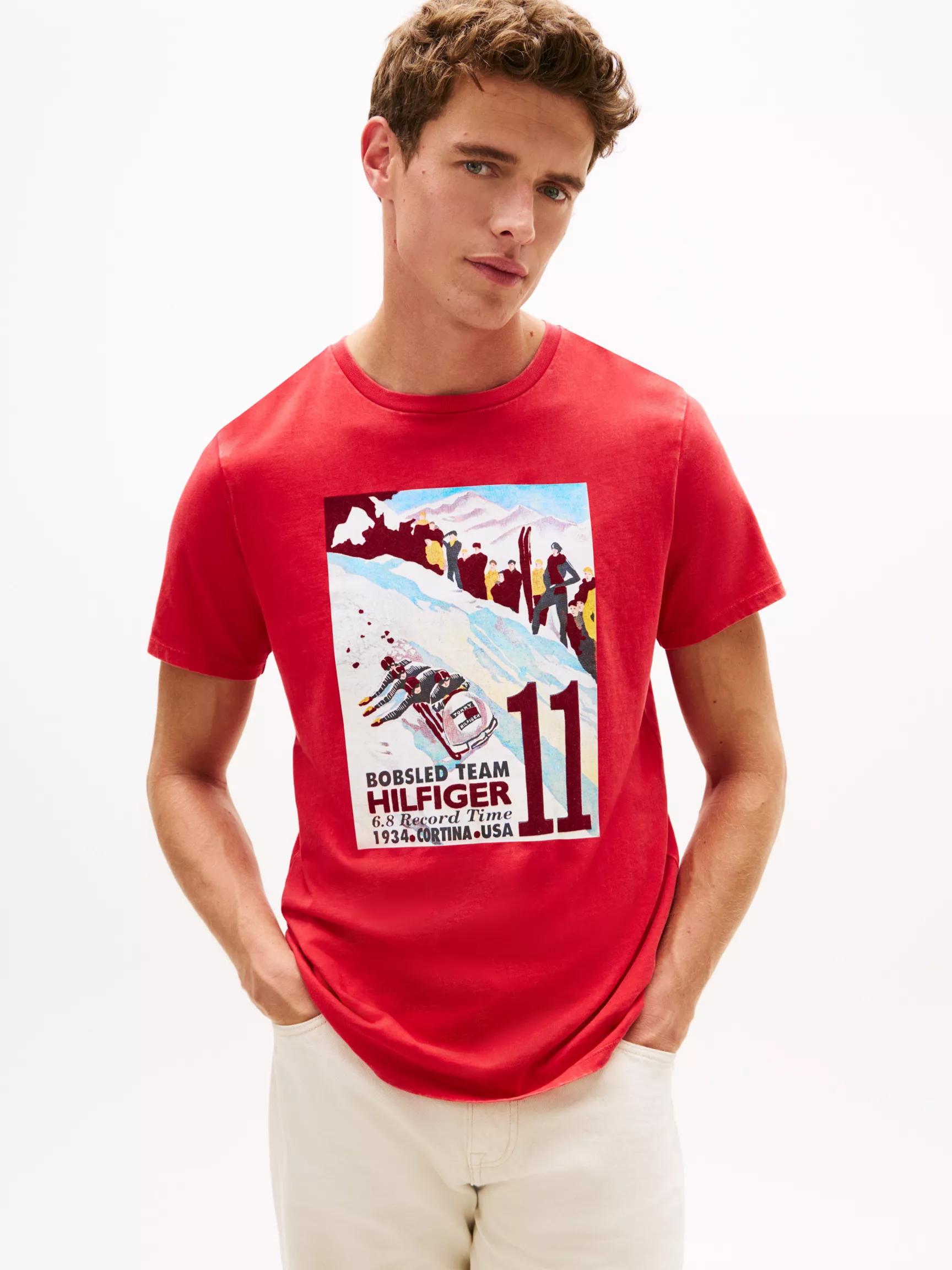 Hilfiger Bobsled Team Graphic T-Shirt by TOMMY HILFIGER