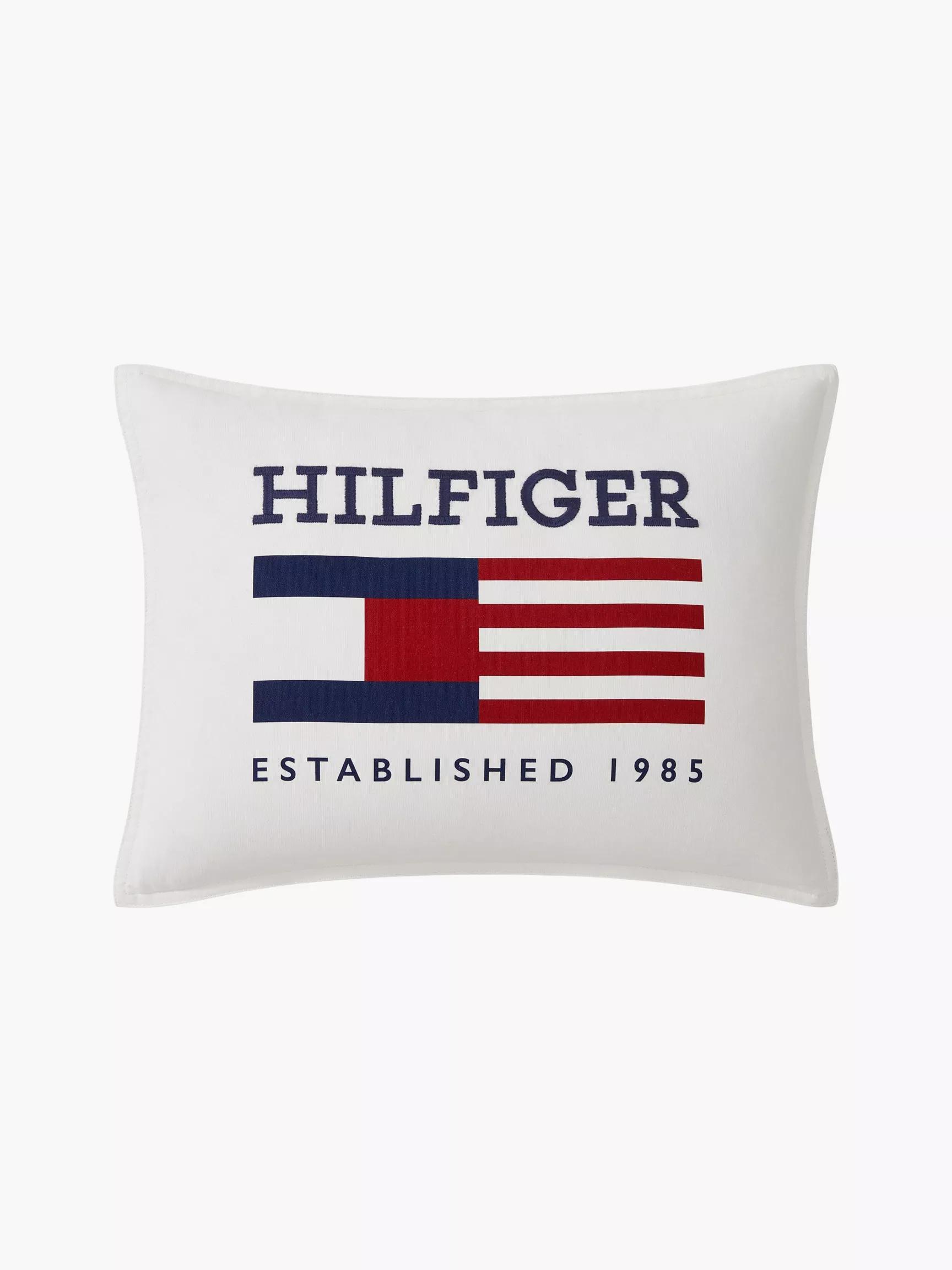 Hilfiger Flag Logo Pillow by TOMMY HILFIGER