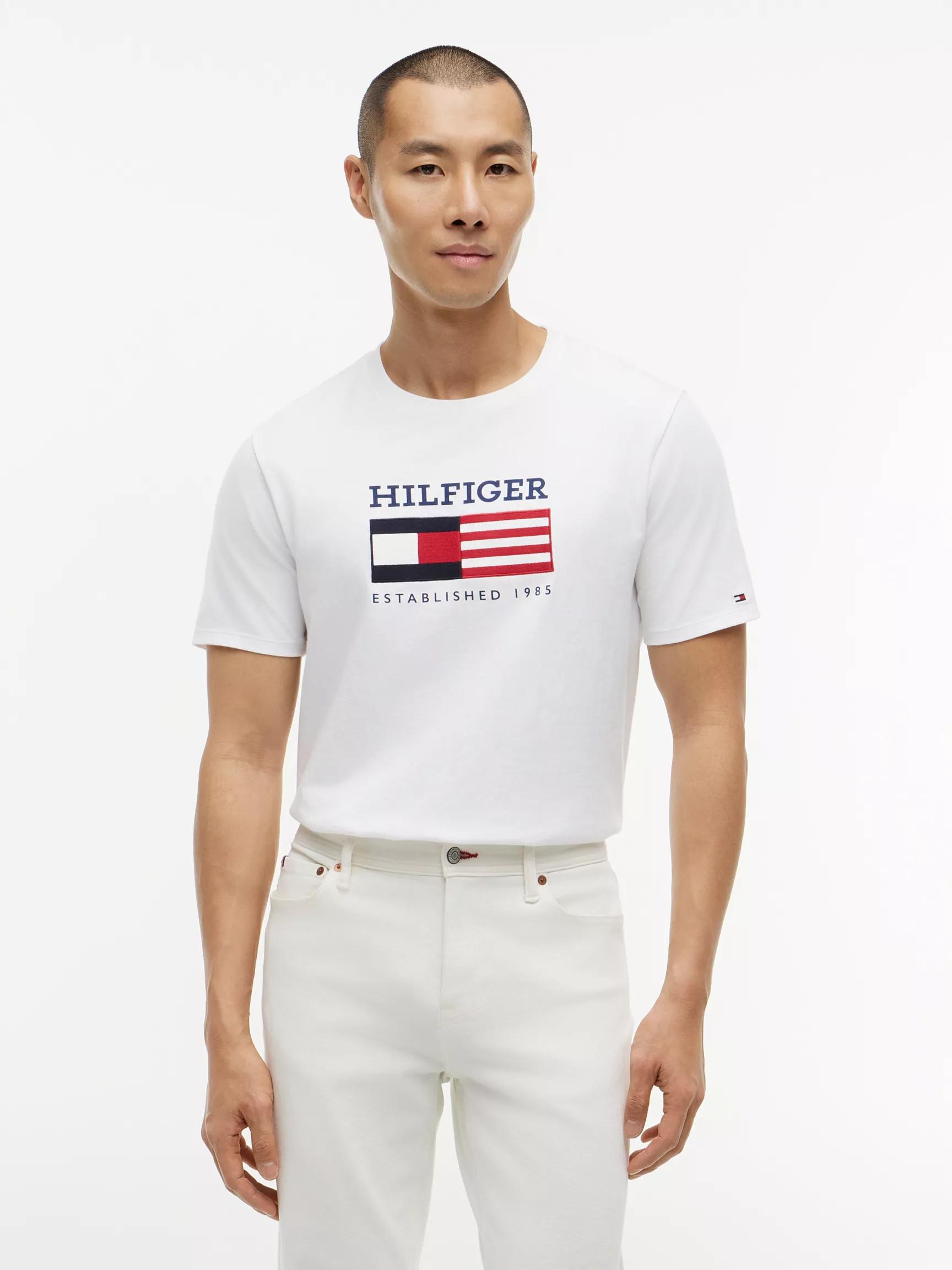 Hilfiger Flag Logo T-Shirt by TOMMY HILFIGER