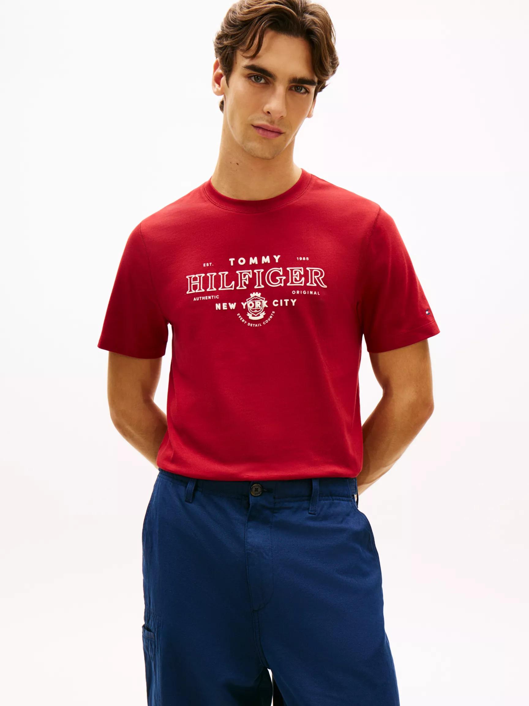Hilfiger NYC Logo Heavyweight T-Shirt by TOMMY HILFIGER