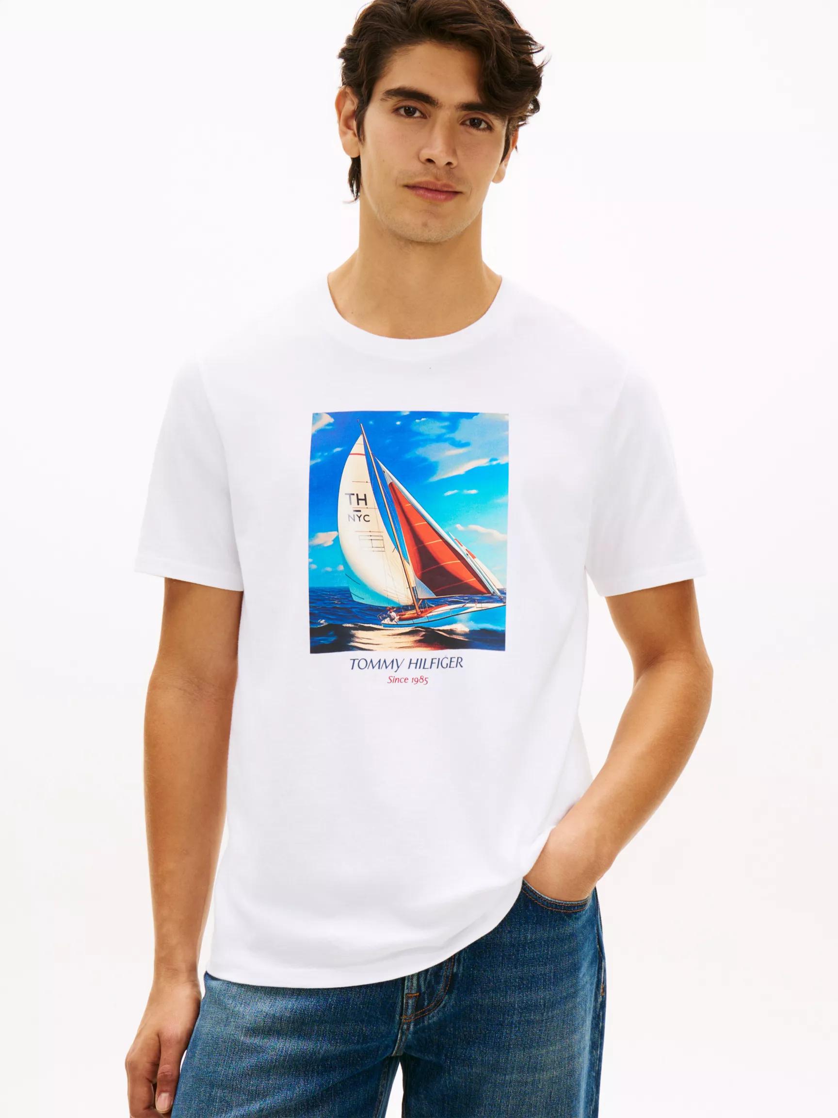 Hilfiger Sailing Photo Print T-Shirt by TOMMY HILFIGER