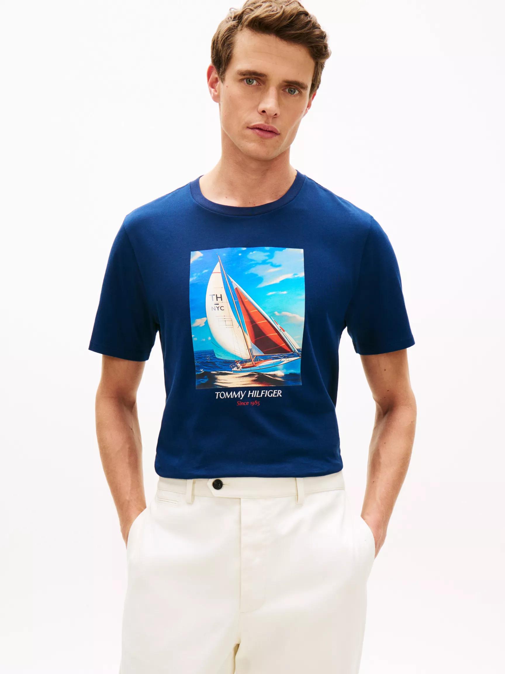 Hilfiger Sailing Photo Print T-Shirt by TOMMY HILFIGER