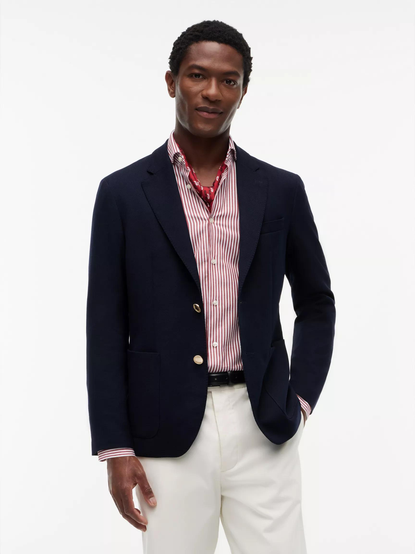 Hopsack Wool Blazer by TOMMY HILFIGER