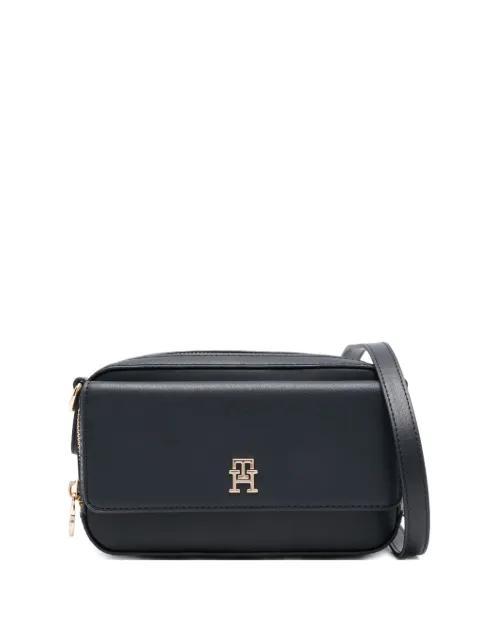 Iconic Signature strap camera cross body bag by TOMMY HILFIGER