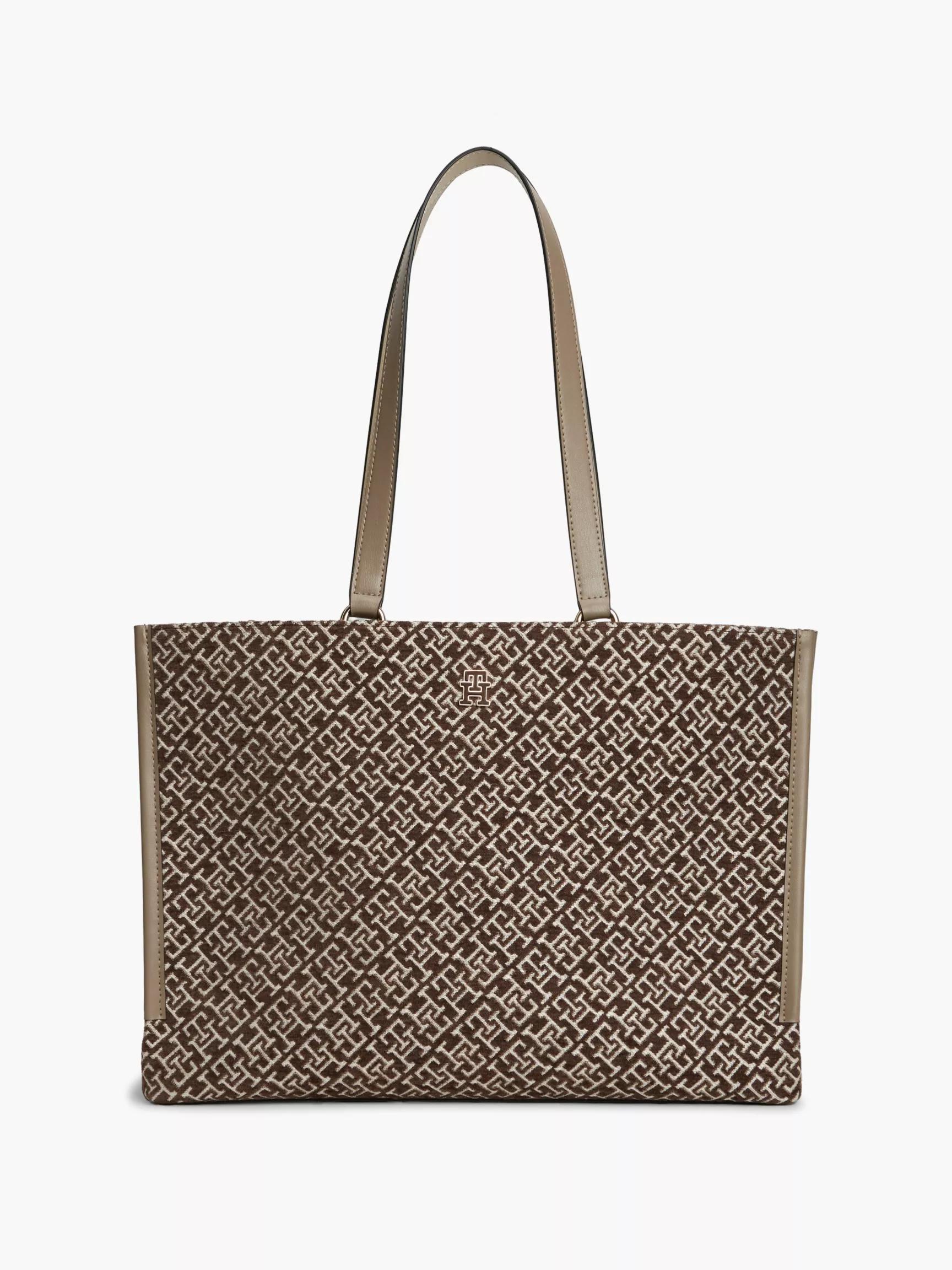 Jacquard Monogram Tote Bag by TOMMY HILFIGER