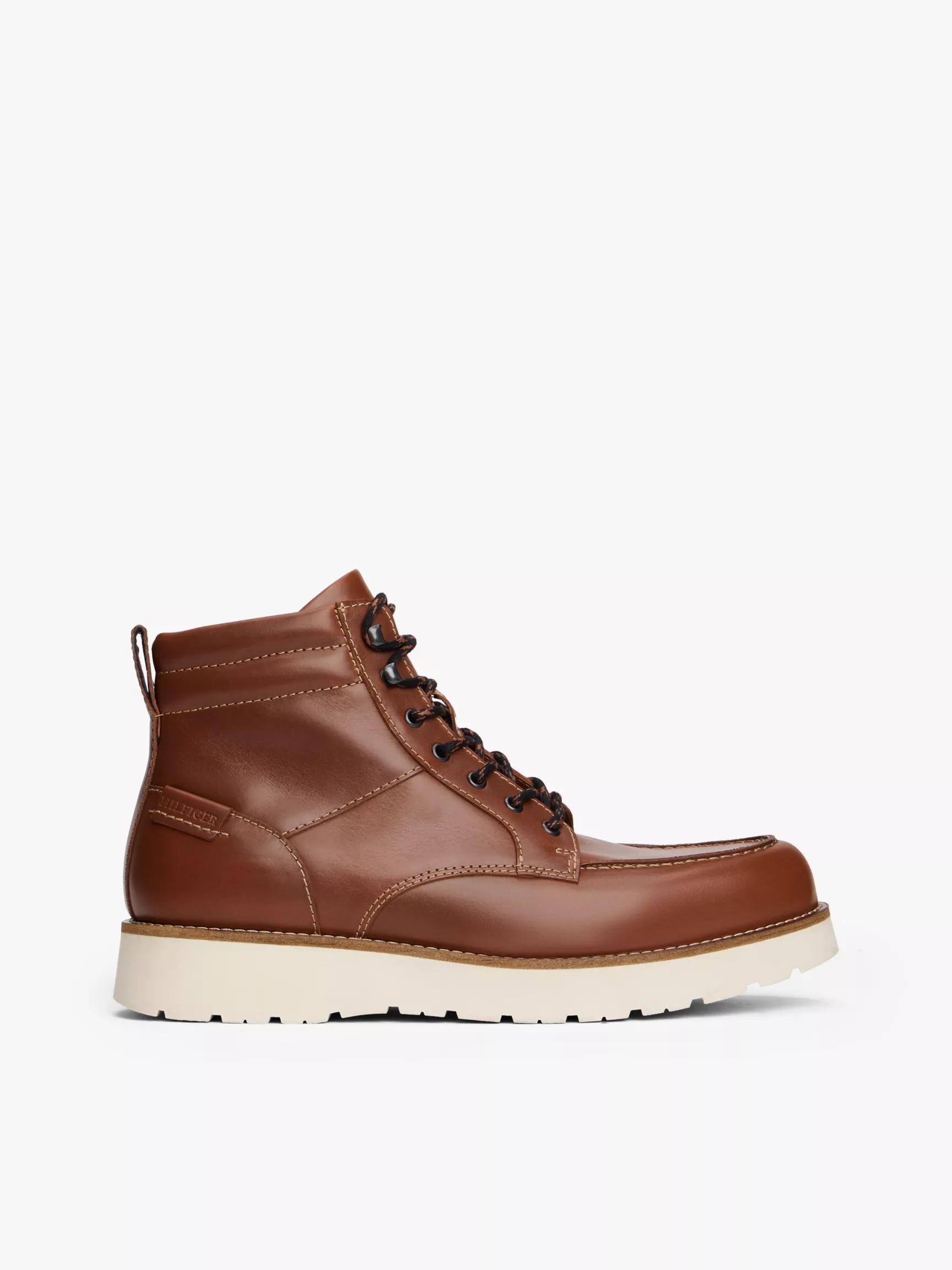 Leather Lace-Up Boot by TOMMY HILFIGER