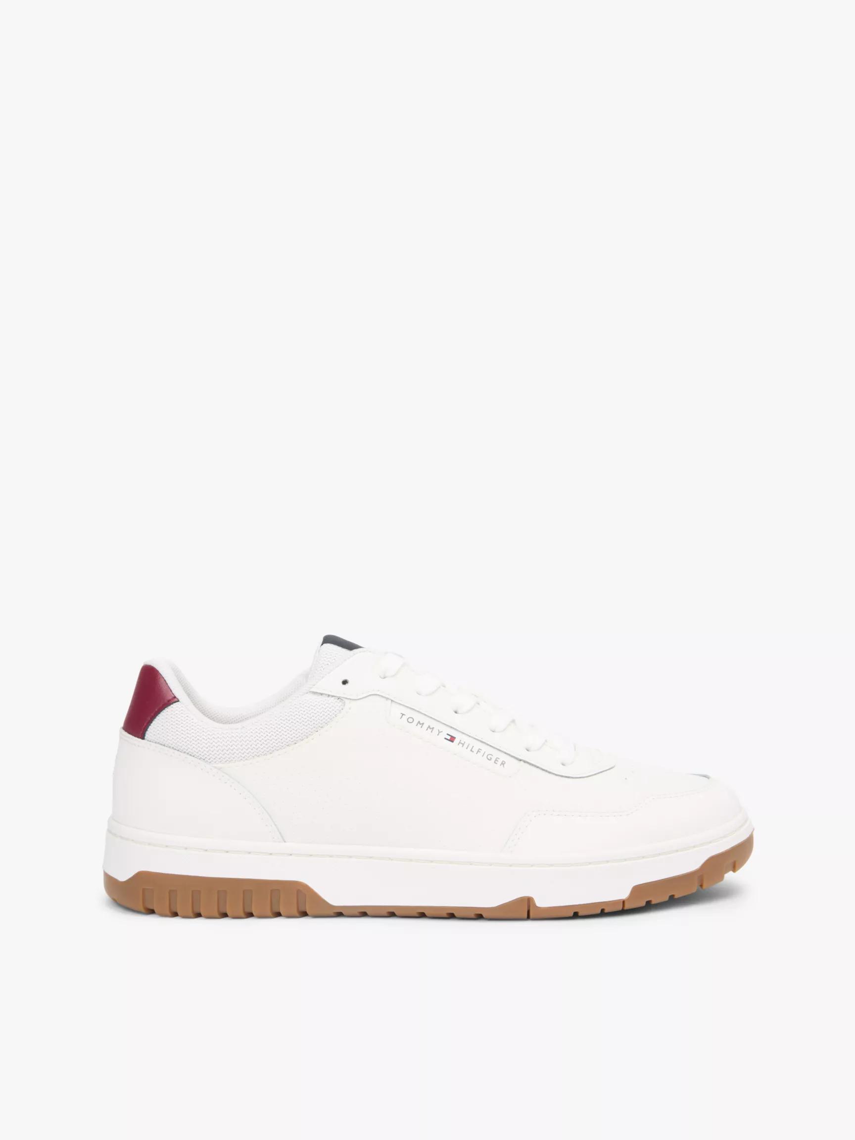 Leather Mix Low-Top Sneaker by TOMMY HILFIGER Leather Mix Low-Top Sneaker by TOMMY HILFIGER