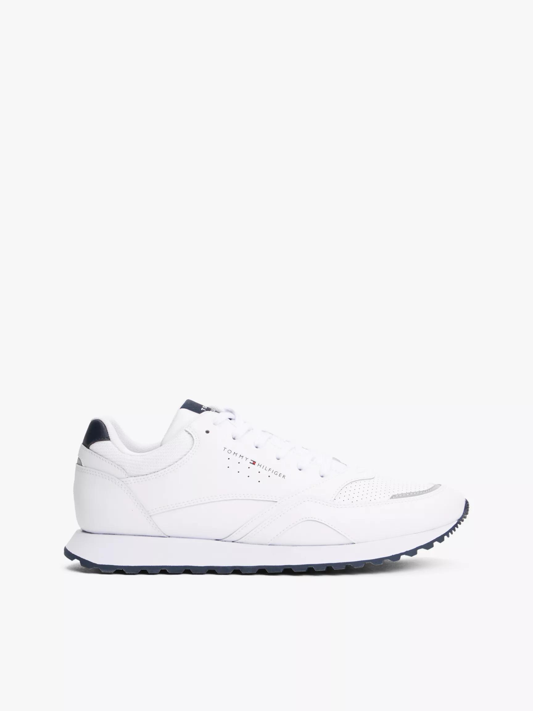 Leather-Mix Runner Sneaker by TOMMY HILFIGER