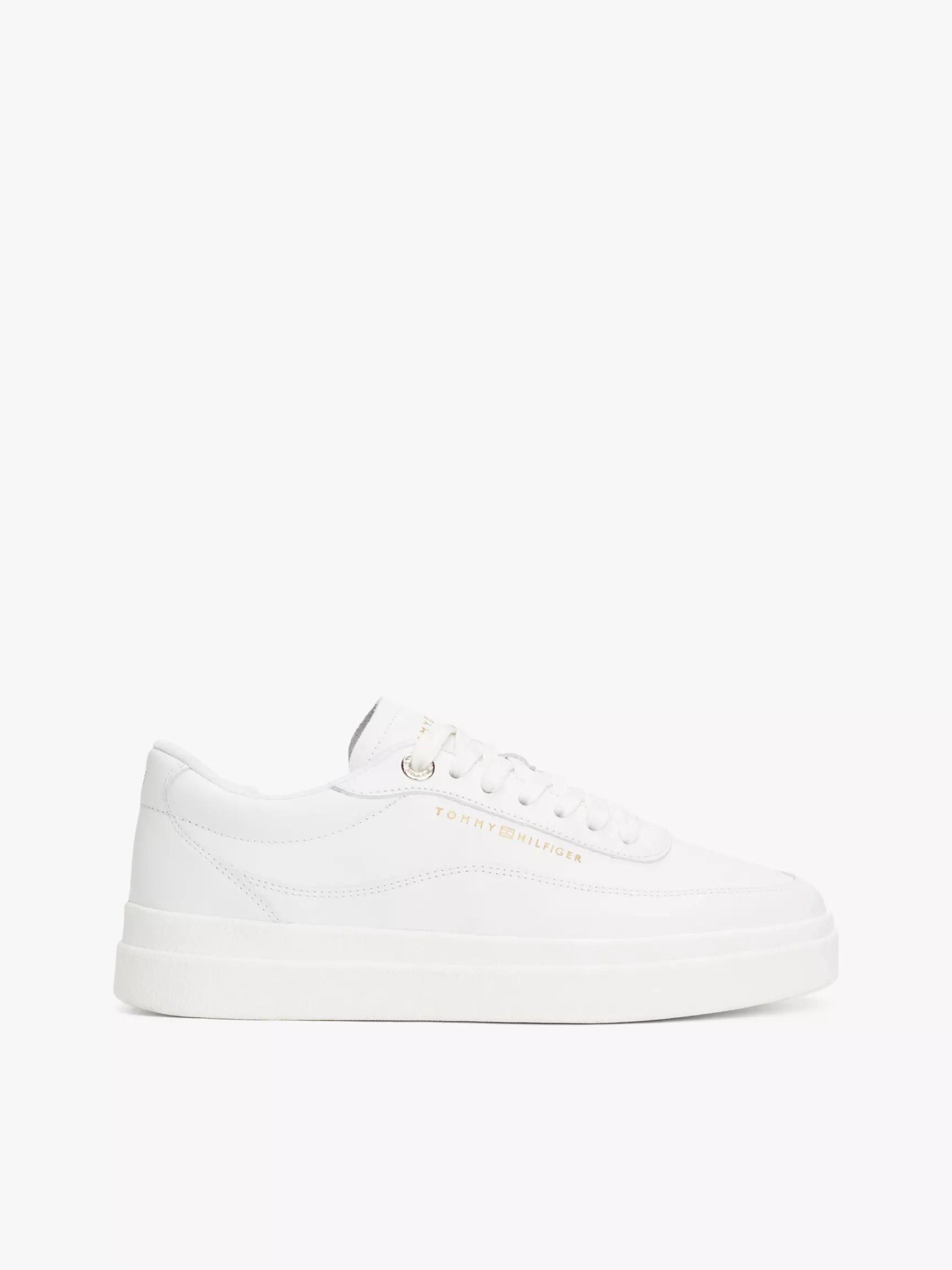 Leather Platform Court Sneaker by TOMMY HILFIGER
