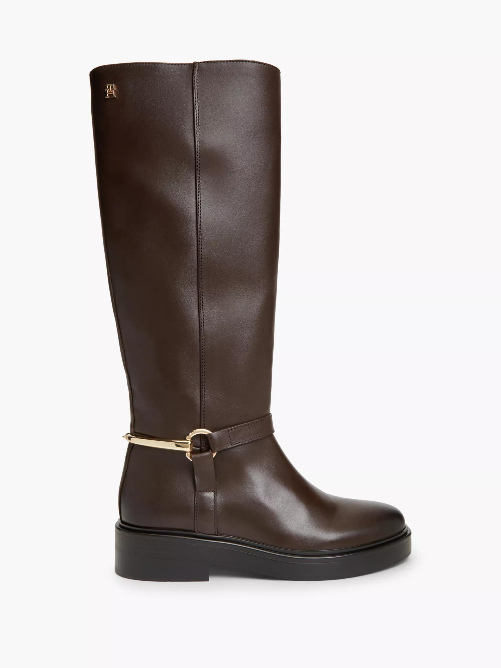 Leather Riding Boot by TOMMY HILFIGER